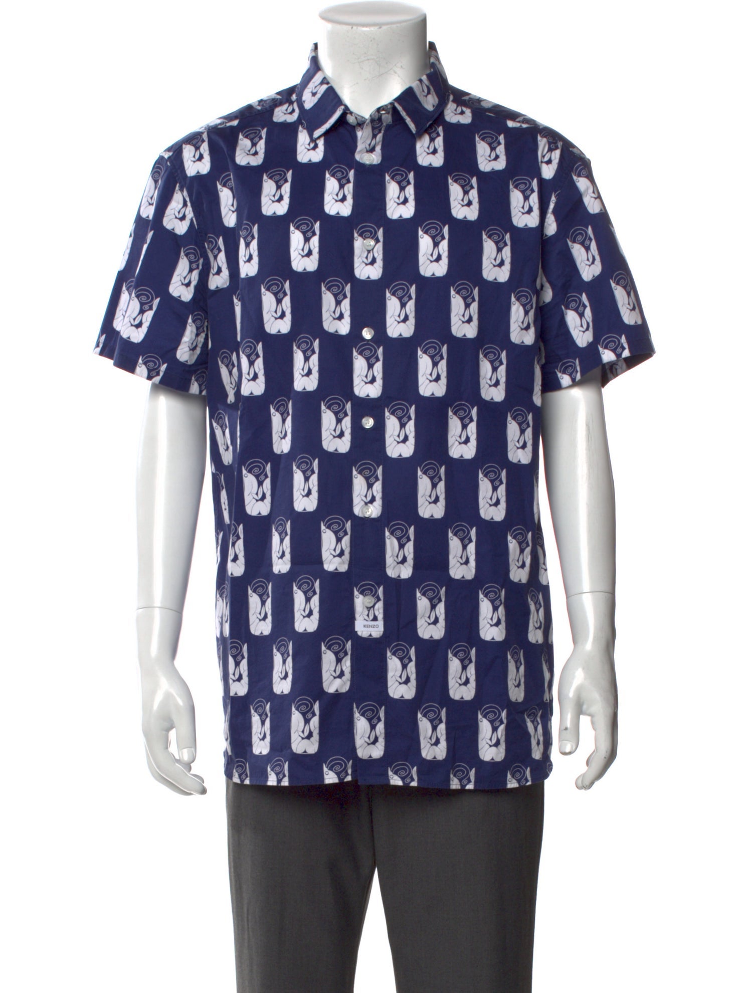 Kenzo Printed Short Sleeve Shirt