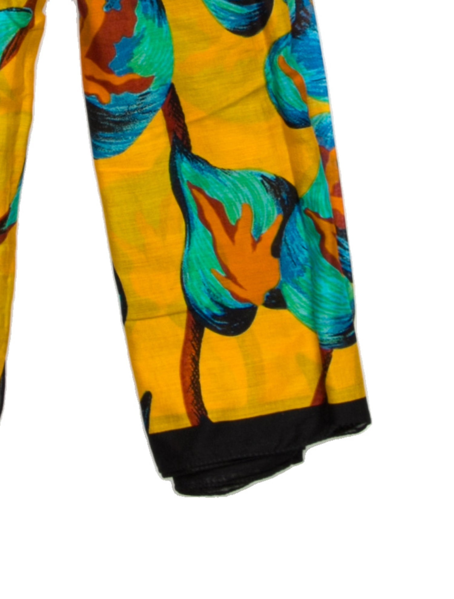 Kenzo Silk Floral Print Scarf