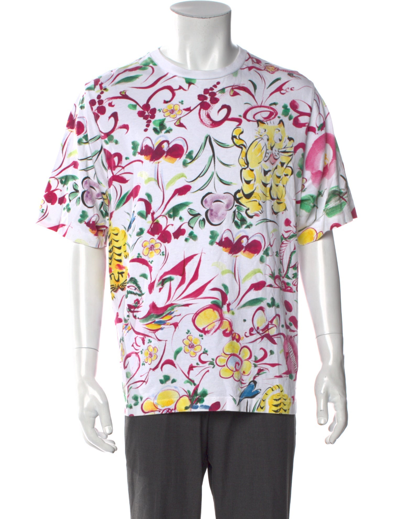 Kenzo Signature Logo Printed T-Shirt