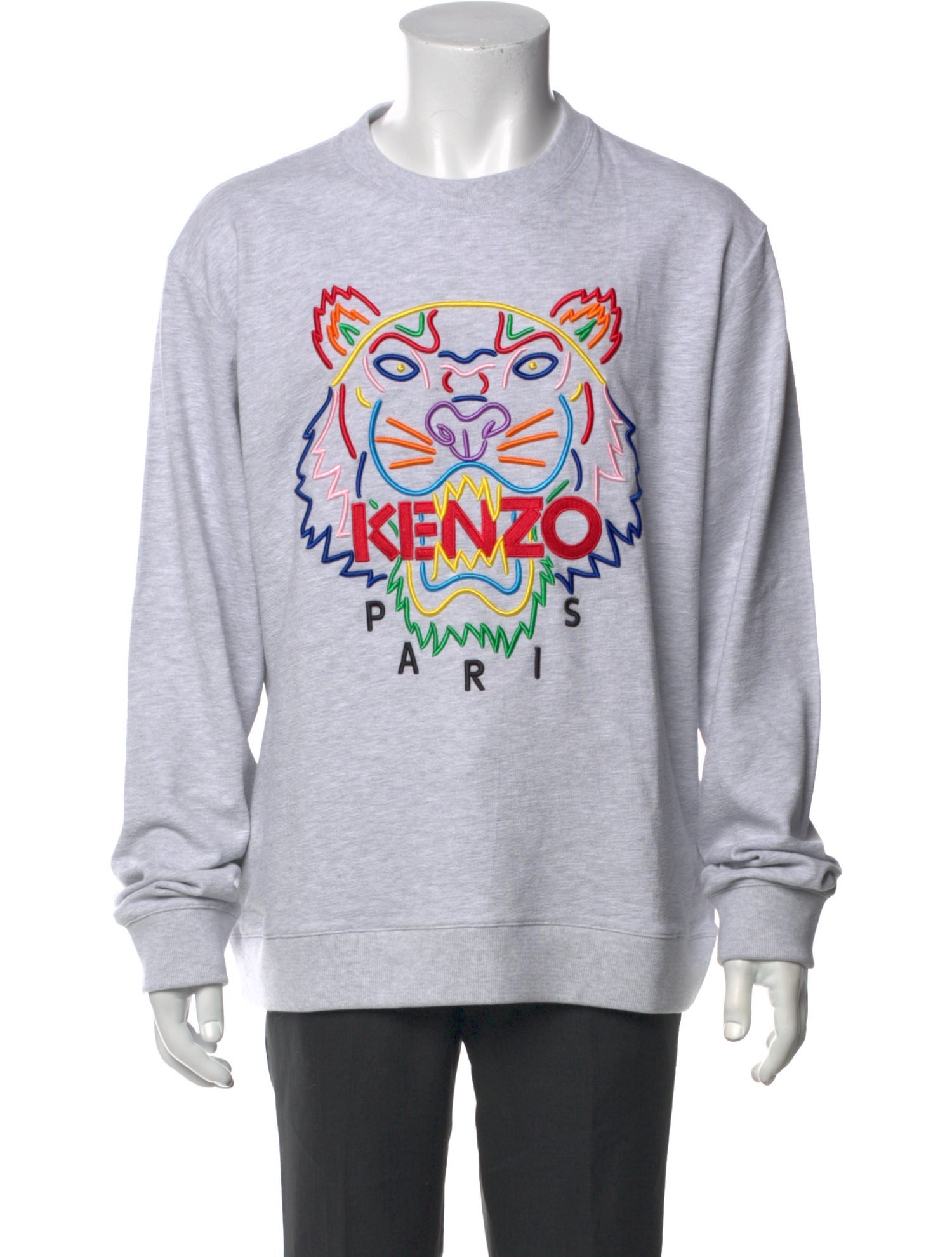 Kenzo Graphic Print Crew Neck Pullover w/ Tags