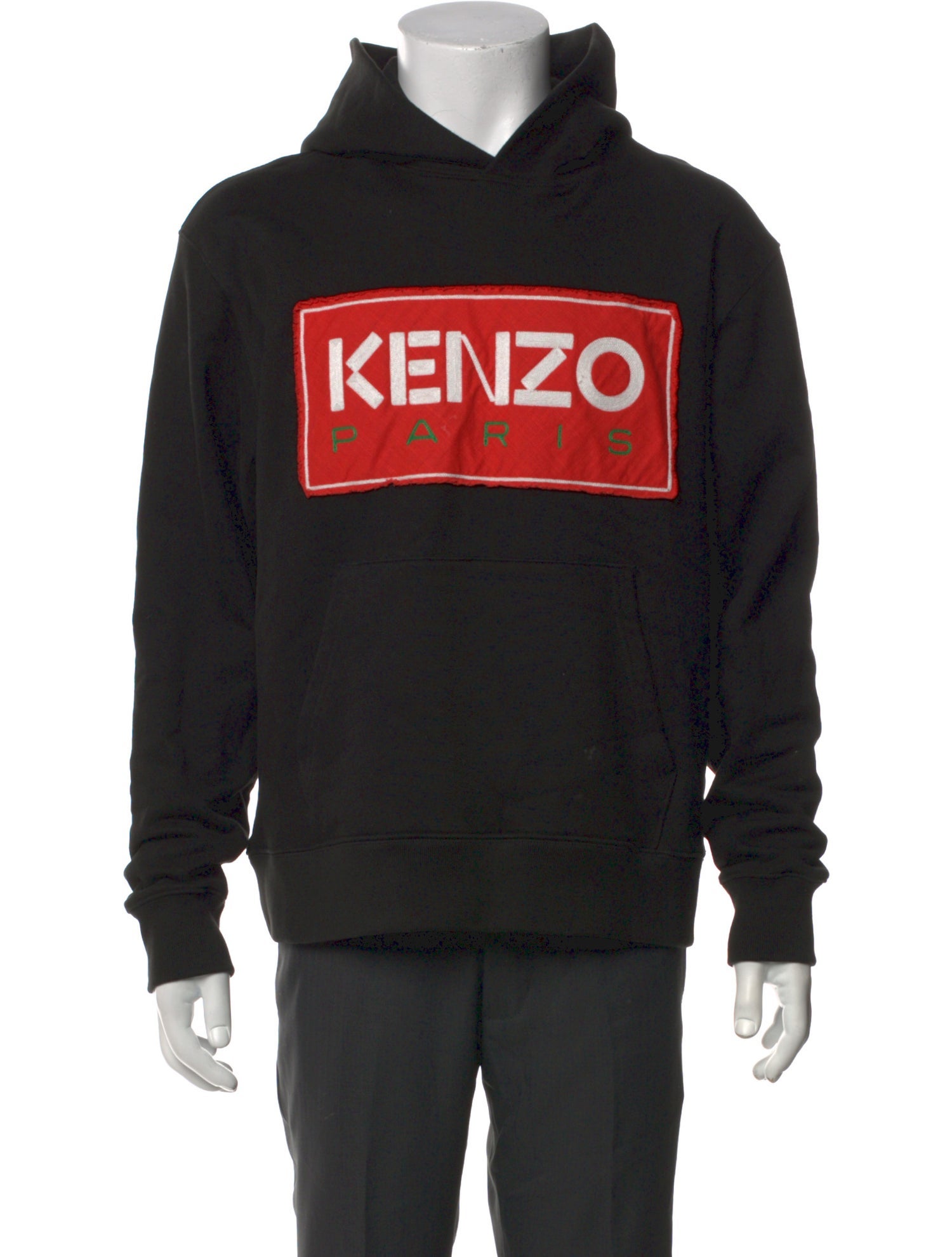 Kenzo Graphic Print Crew Neck Hoodie