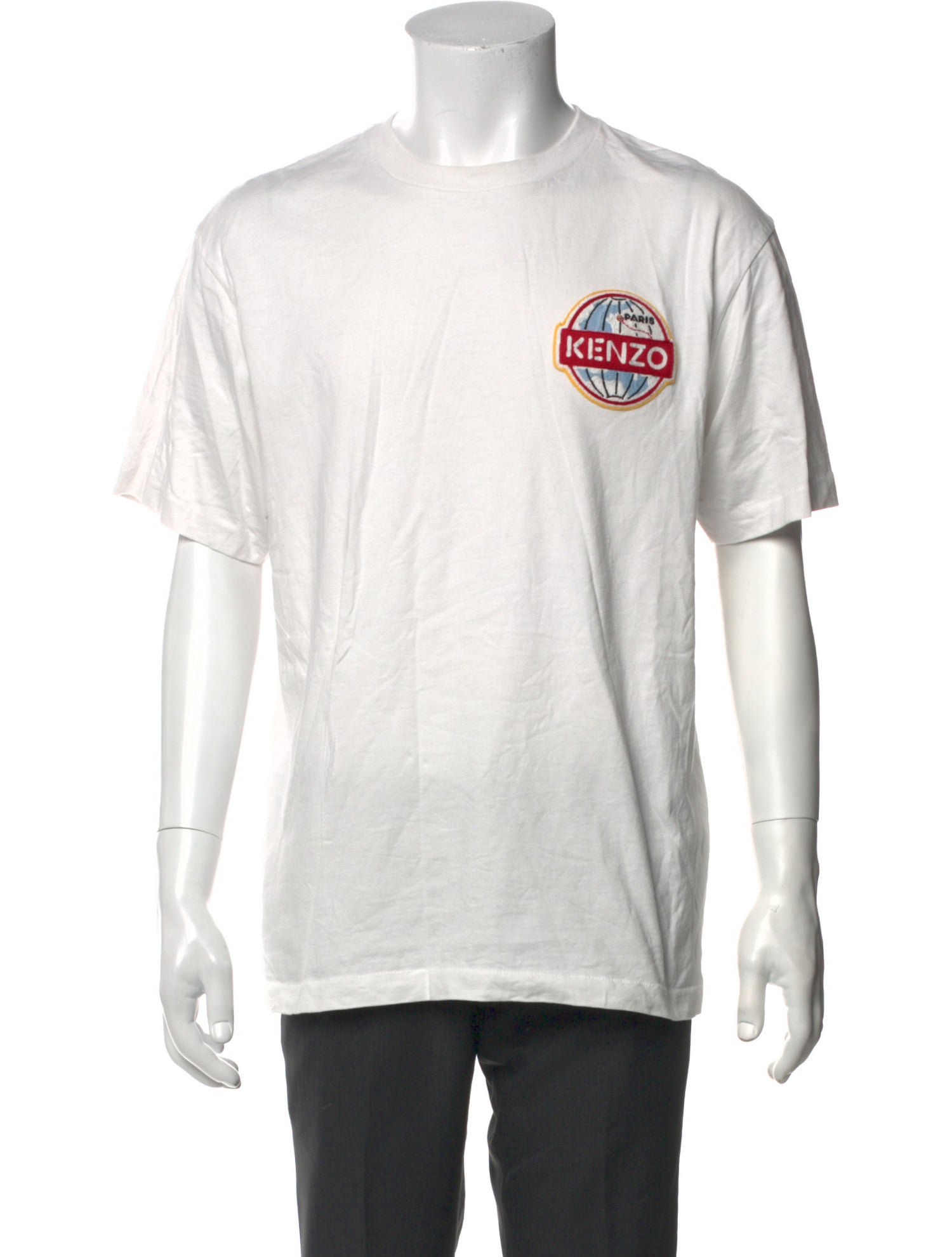 Kenzo Graphic Print Crew Neck T-Shirt