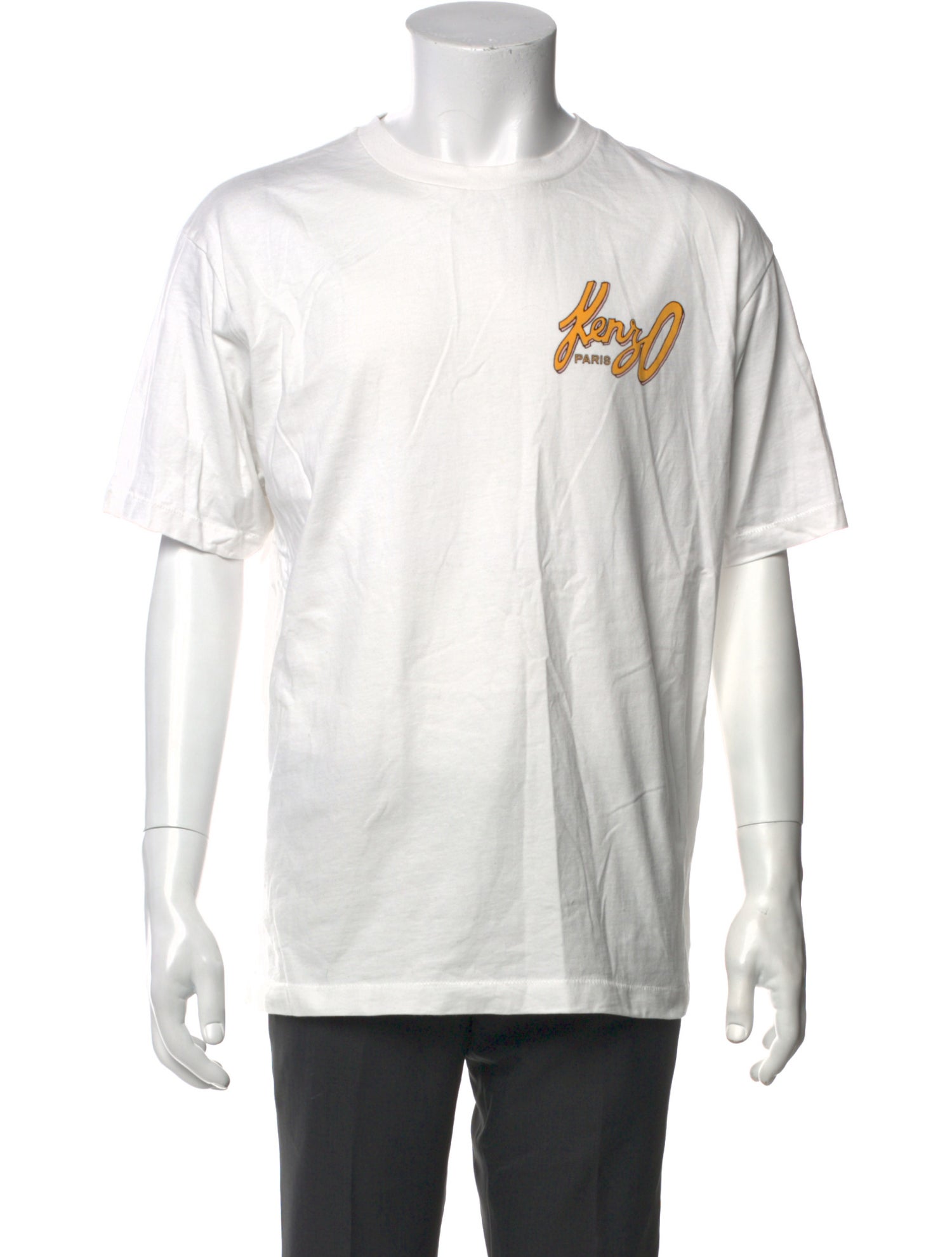 Kenzo Graphic Print Crew Neck T-Shirt