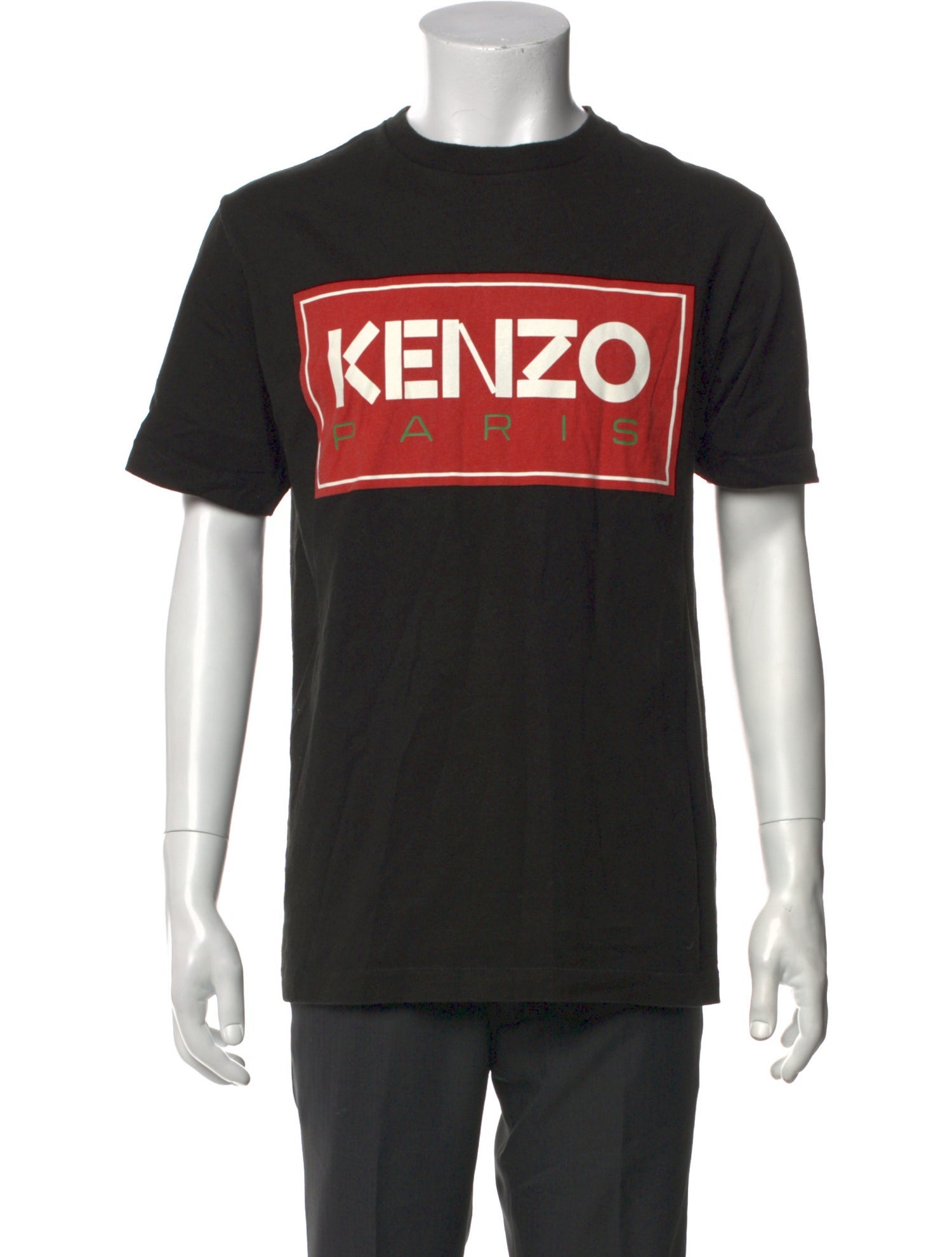 Kenzo Graphic Print Crew Neck T-Shirt