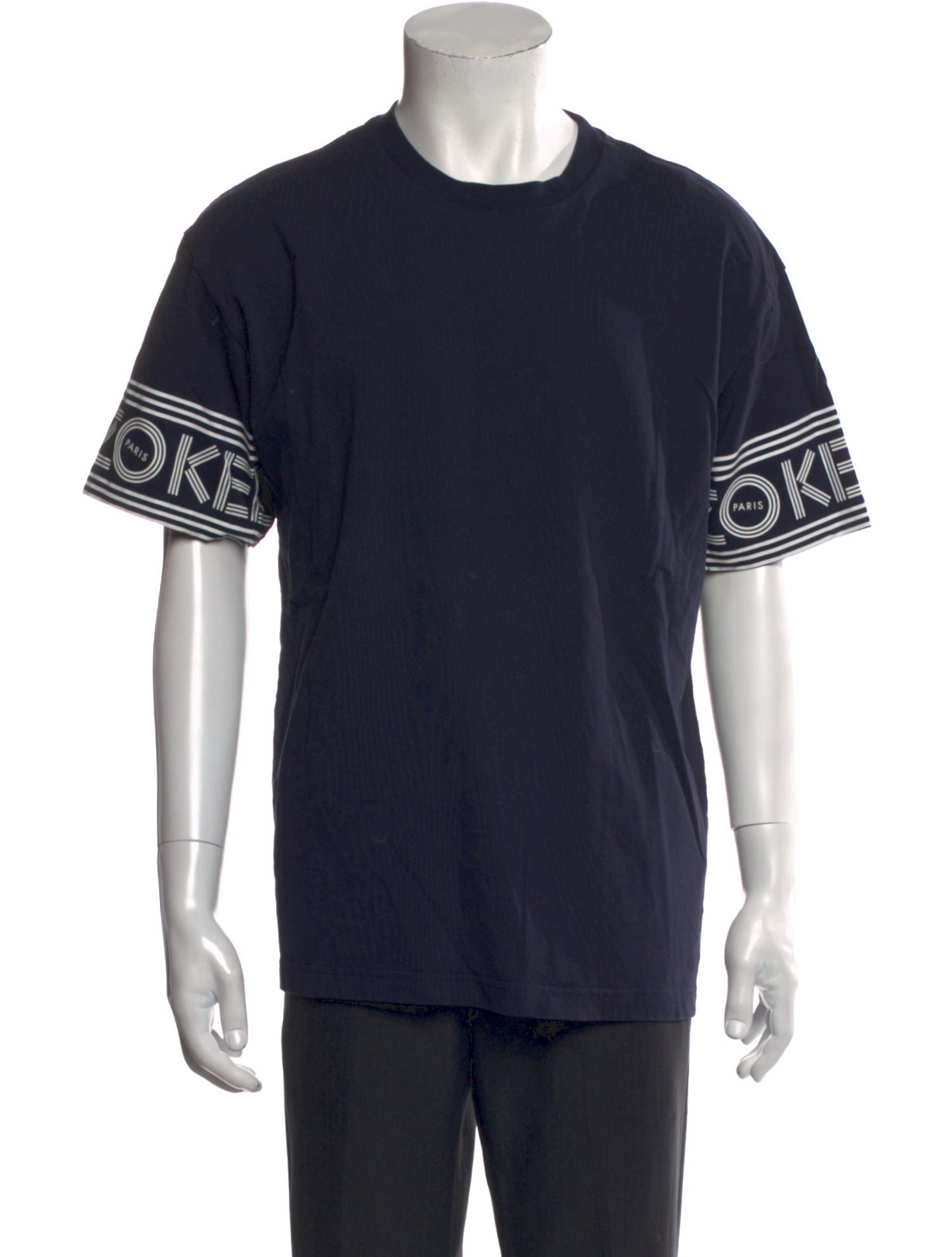 Kenzo Striped Crew Neck T-Shirt