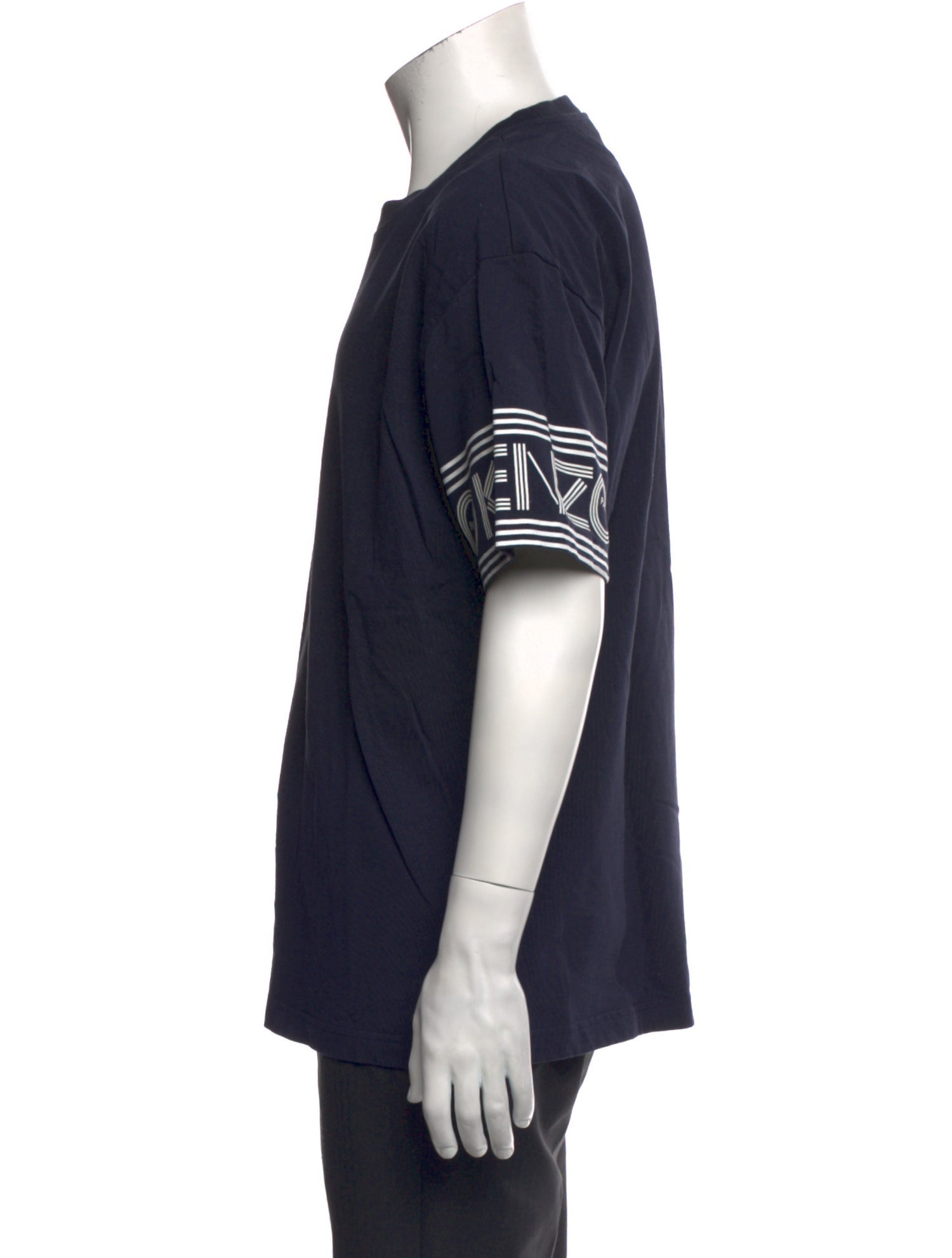 Kenzo Striped Crew Neck T-Shirt