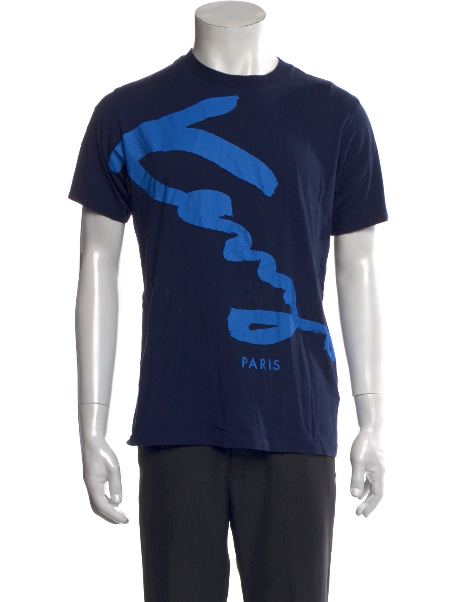 Kenzo Graphic Print Crew Neck T-Shirt