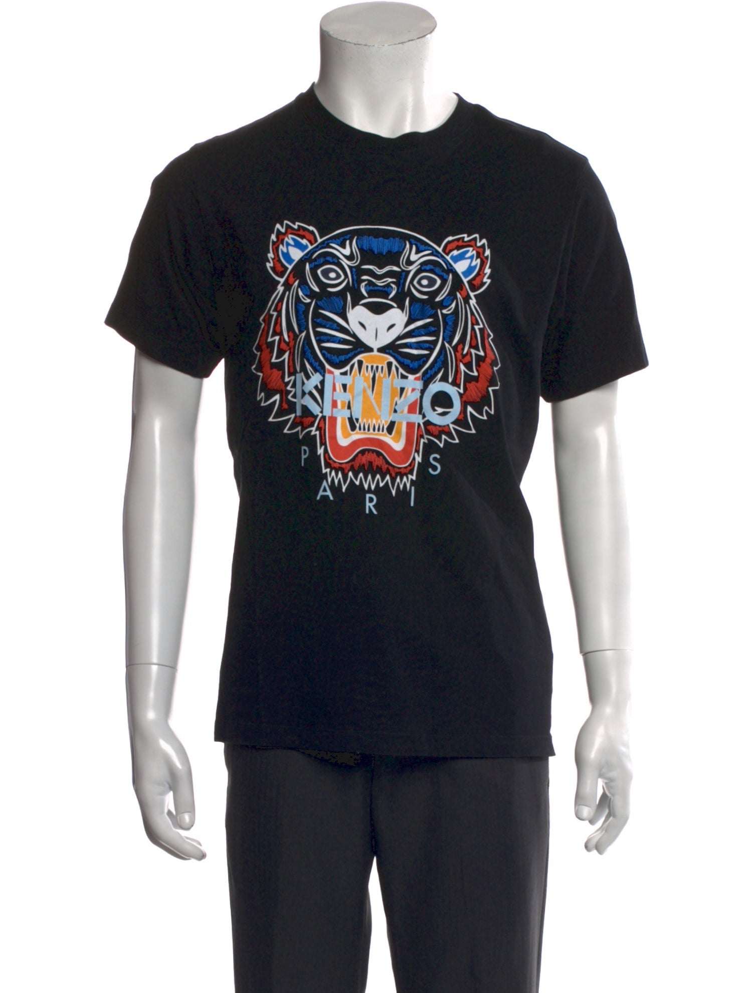 Kenzo Graphic Print Crew Neck T-Shirt