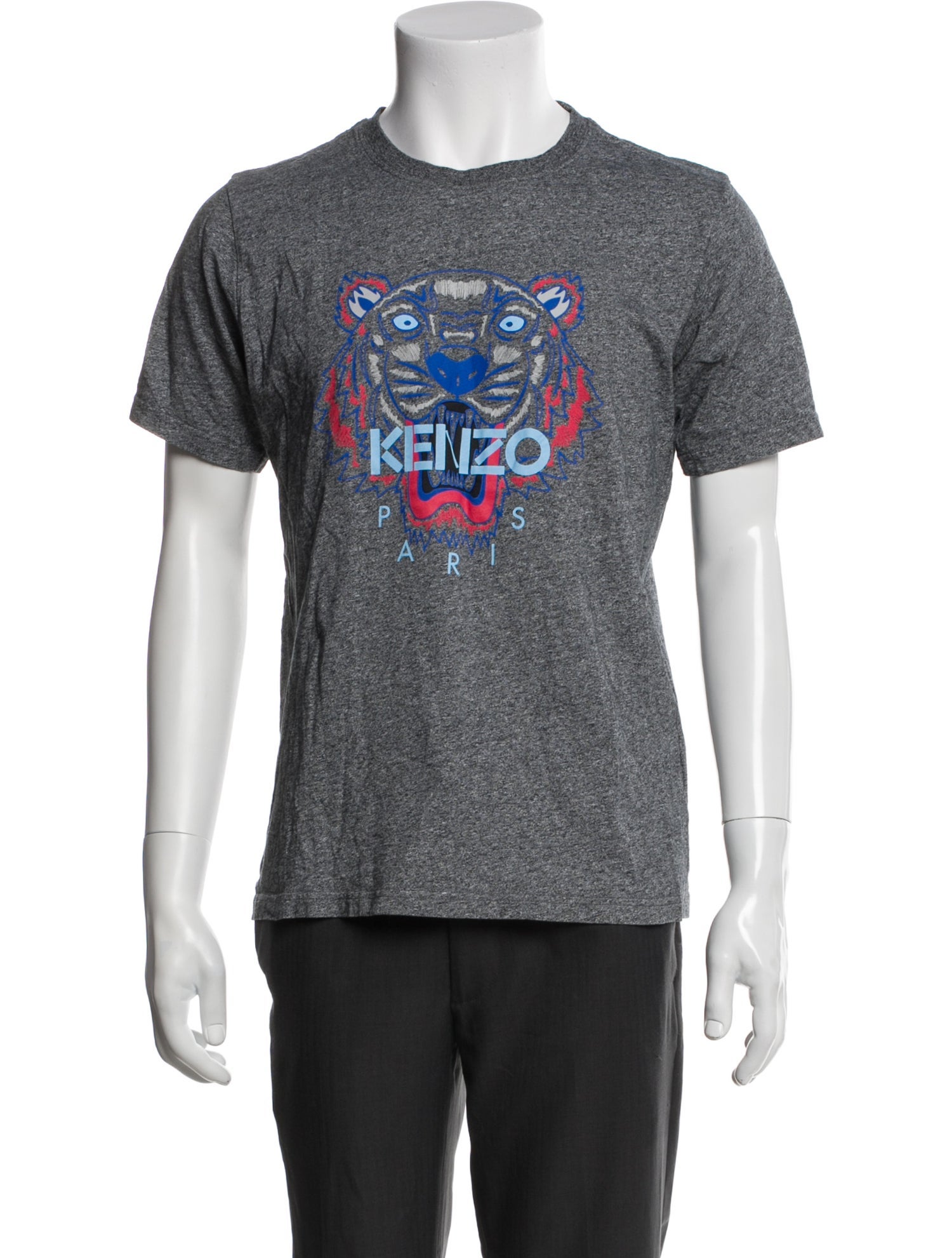 Kenzo Graphic Print Crew Neck T-Shirt
