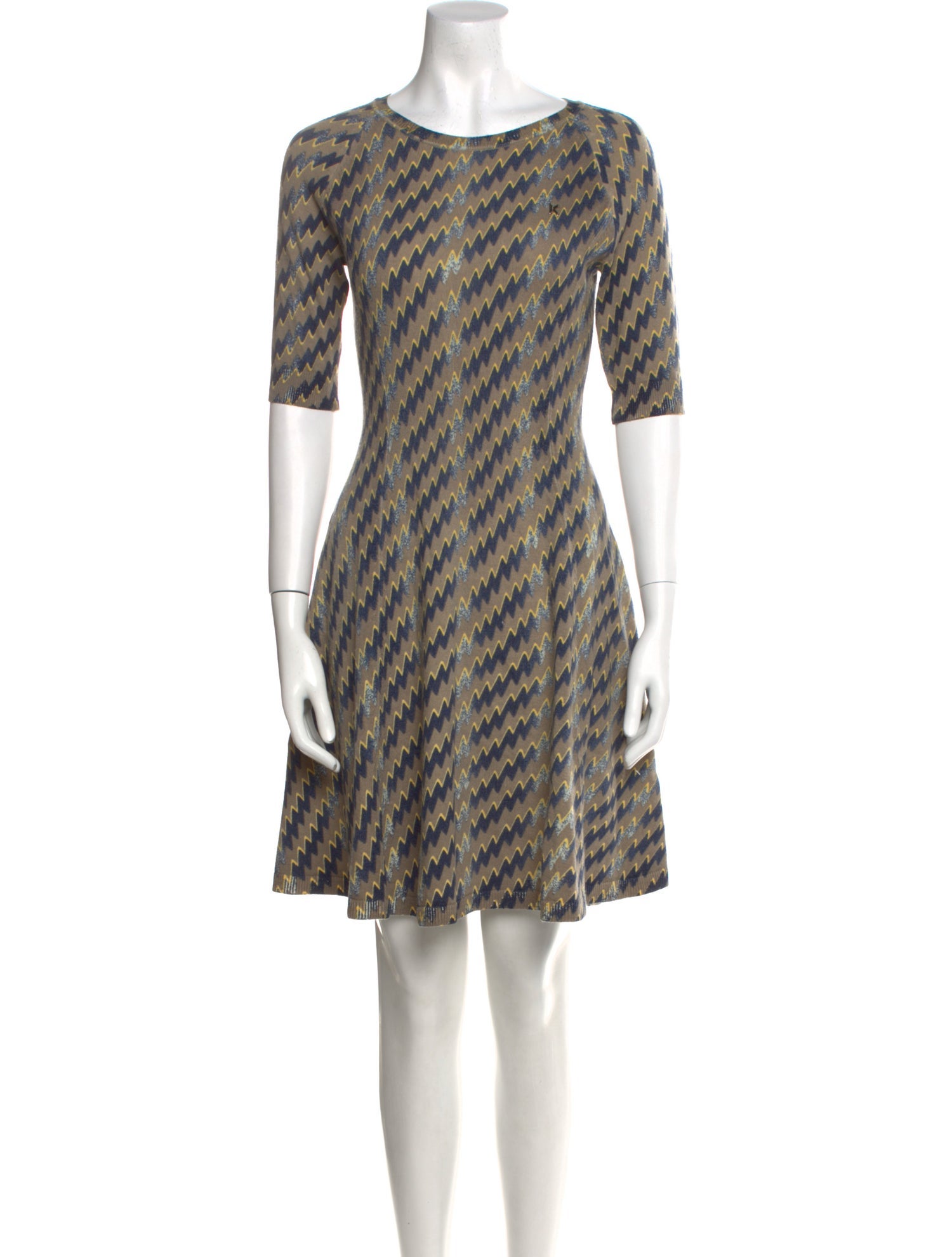 Kenzo Wool Mini Dress