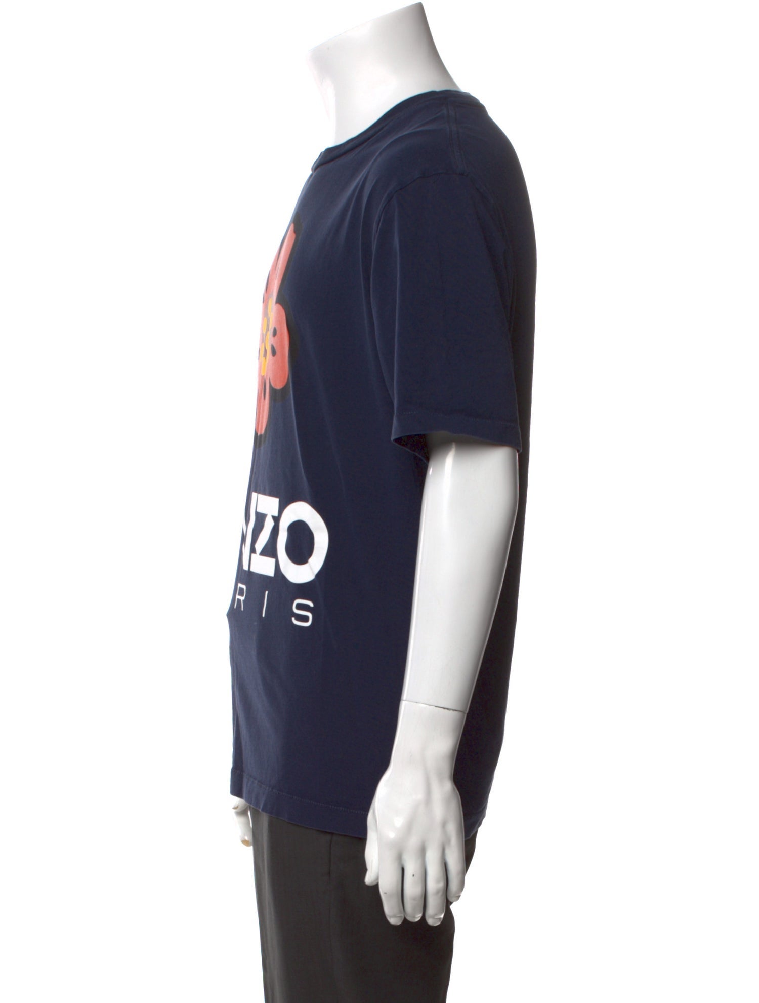 Kenzo Graphic Print Crew Neck T-Shirt