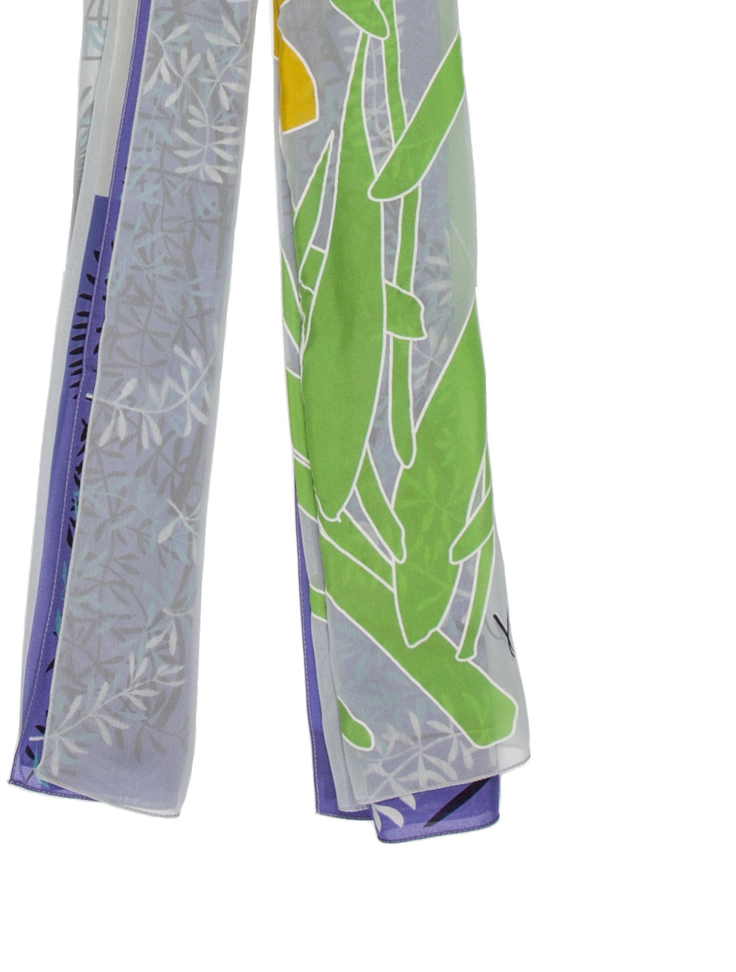 Kenzo Silk Printed Scarf