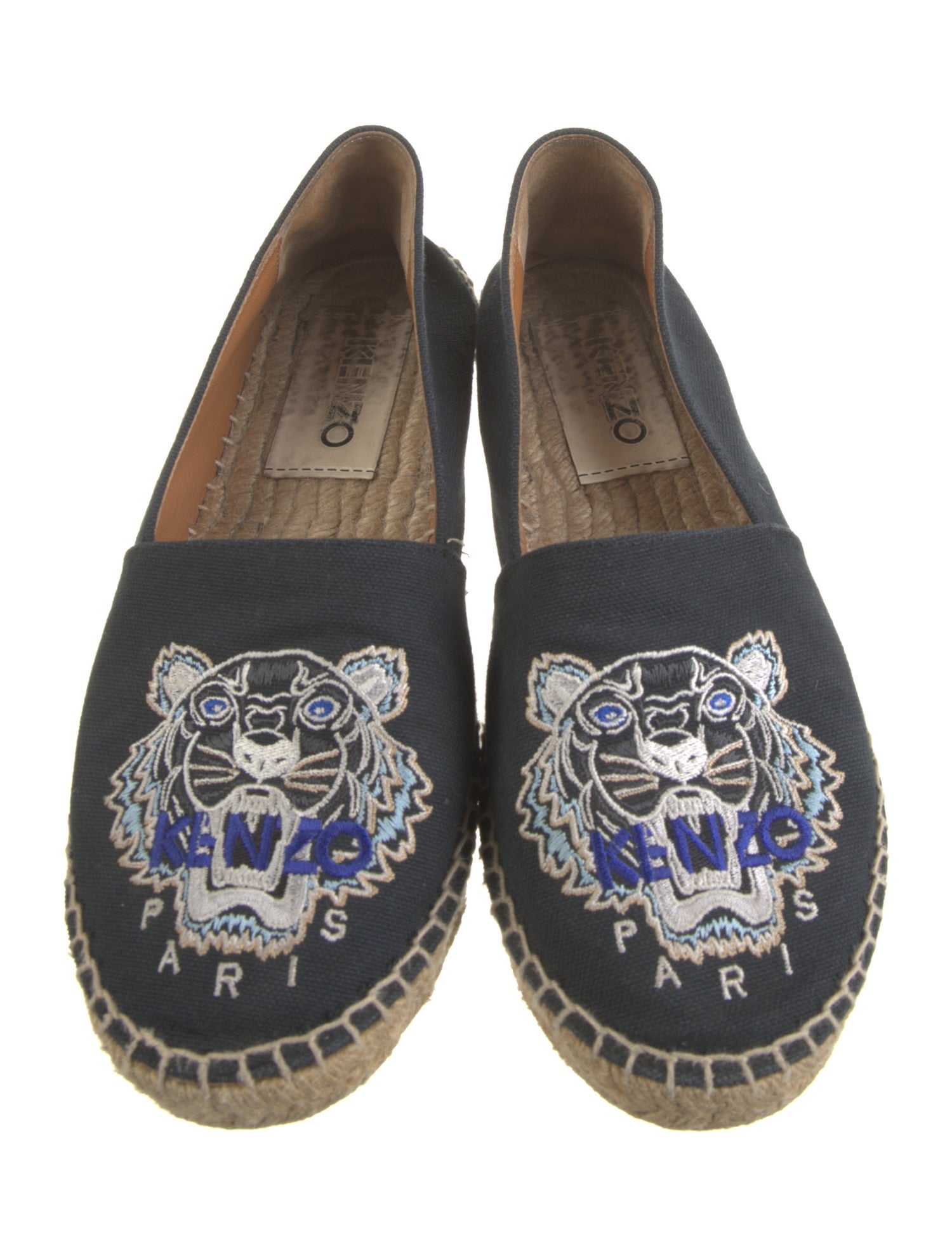 Kenzo Canvas Graphic Print Espadrilles