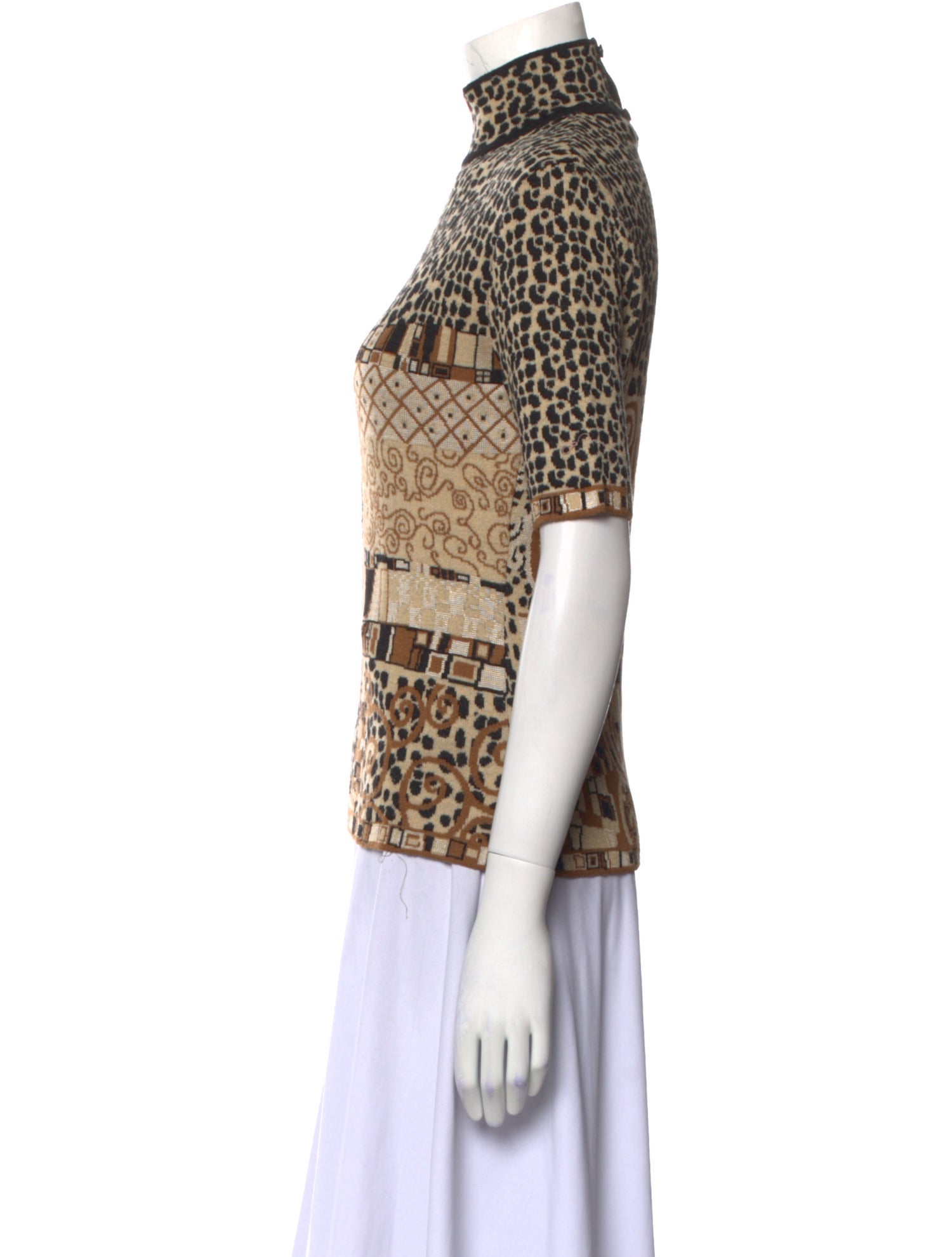 Kenzo Wool Printed Sweater