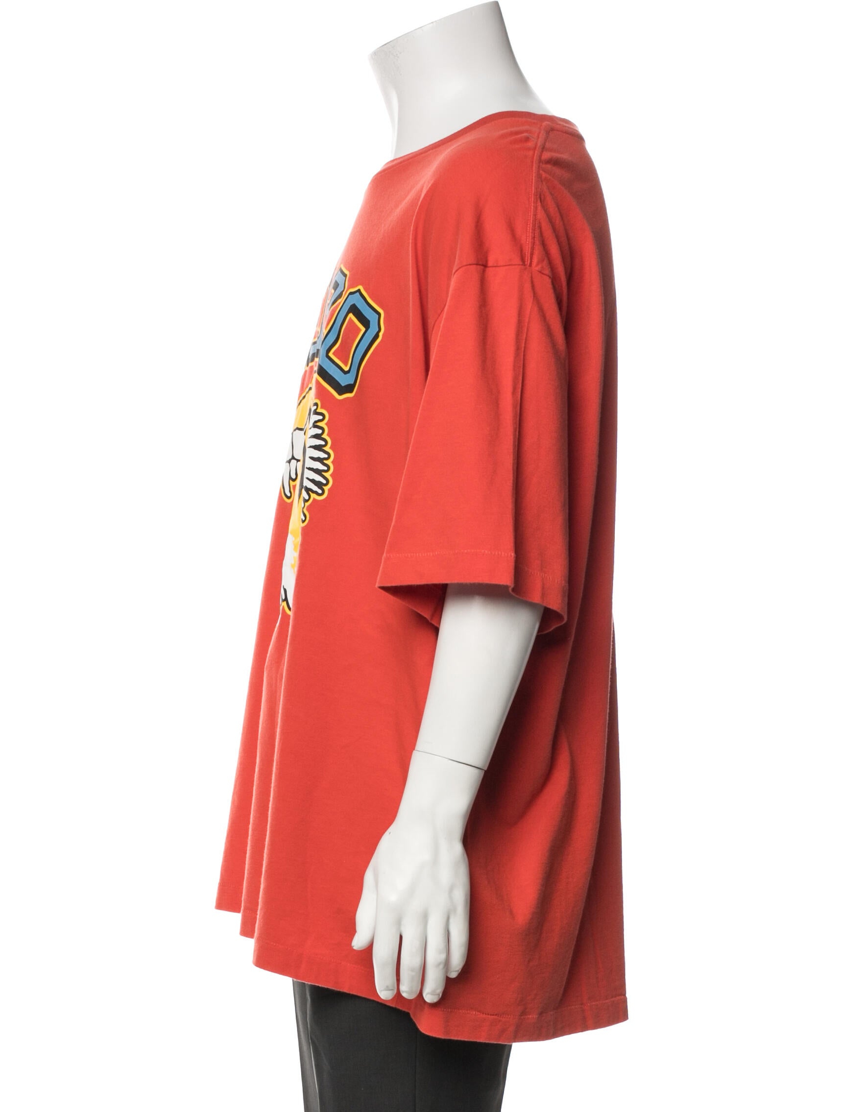 Kenzo Graphic Print Crew Neck T-Shirt