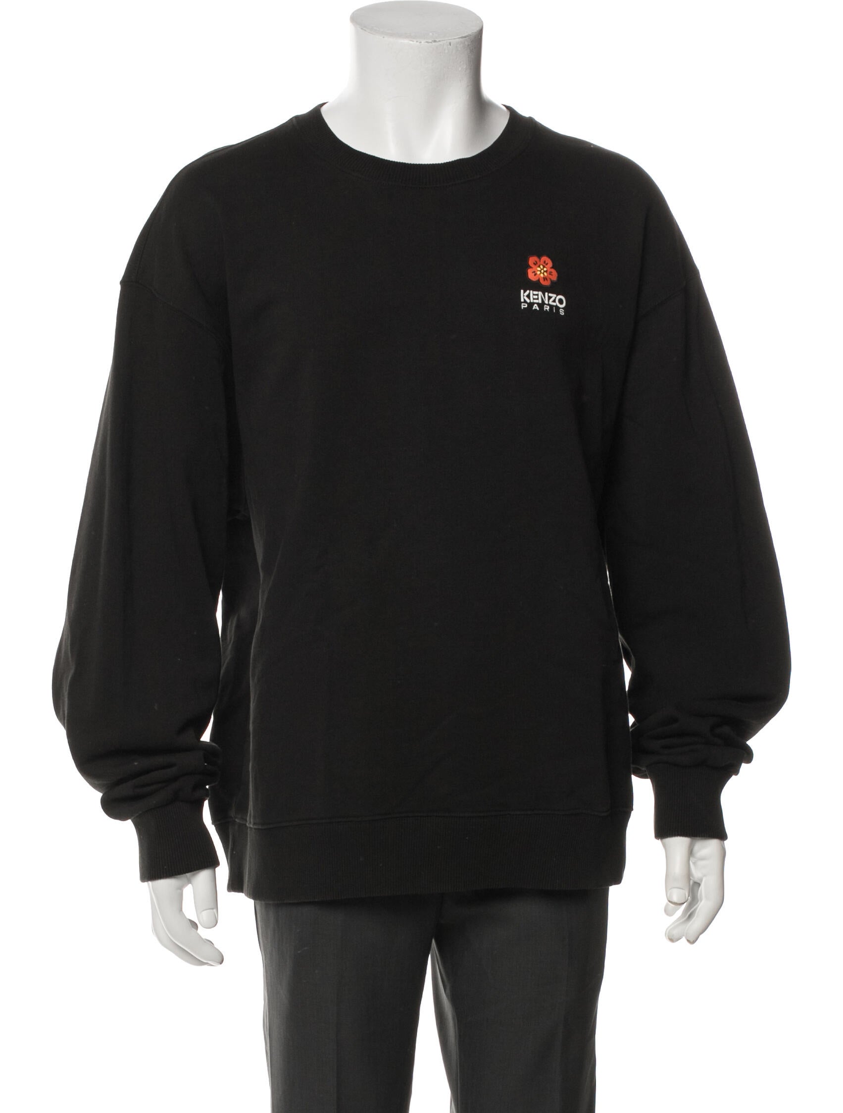 Kenzo Graphic Print Crew Neck Sweatshirt