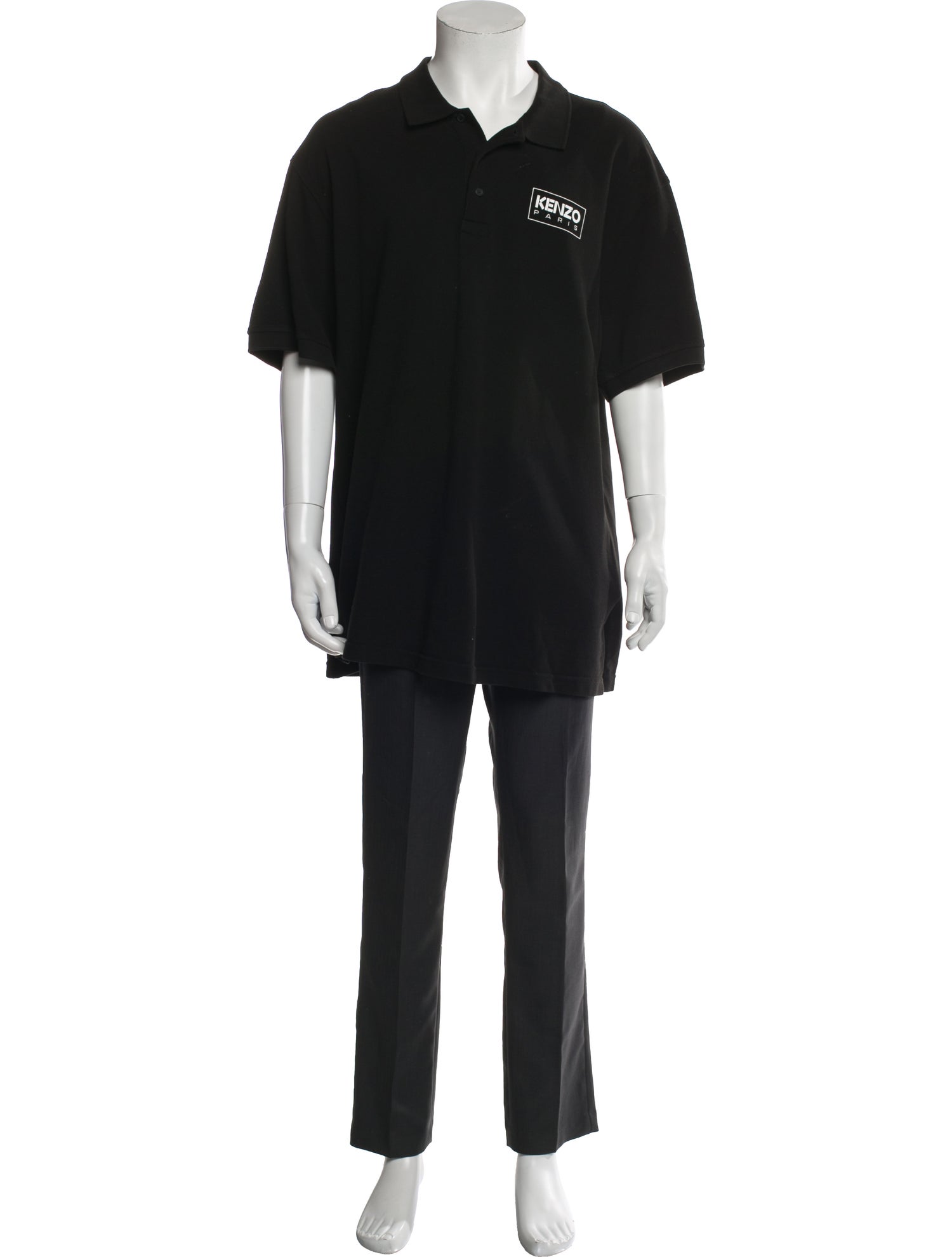 Kenzo Collar Short Sleeve Polo Shirt