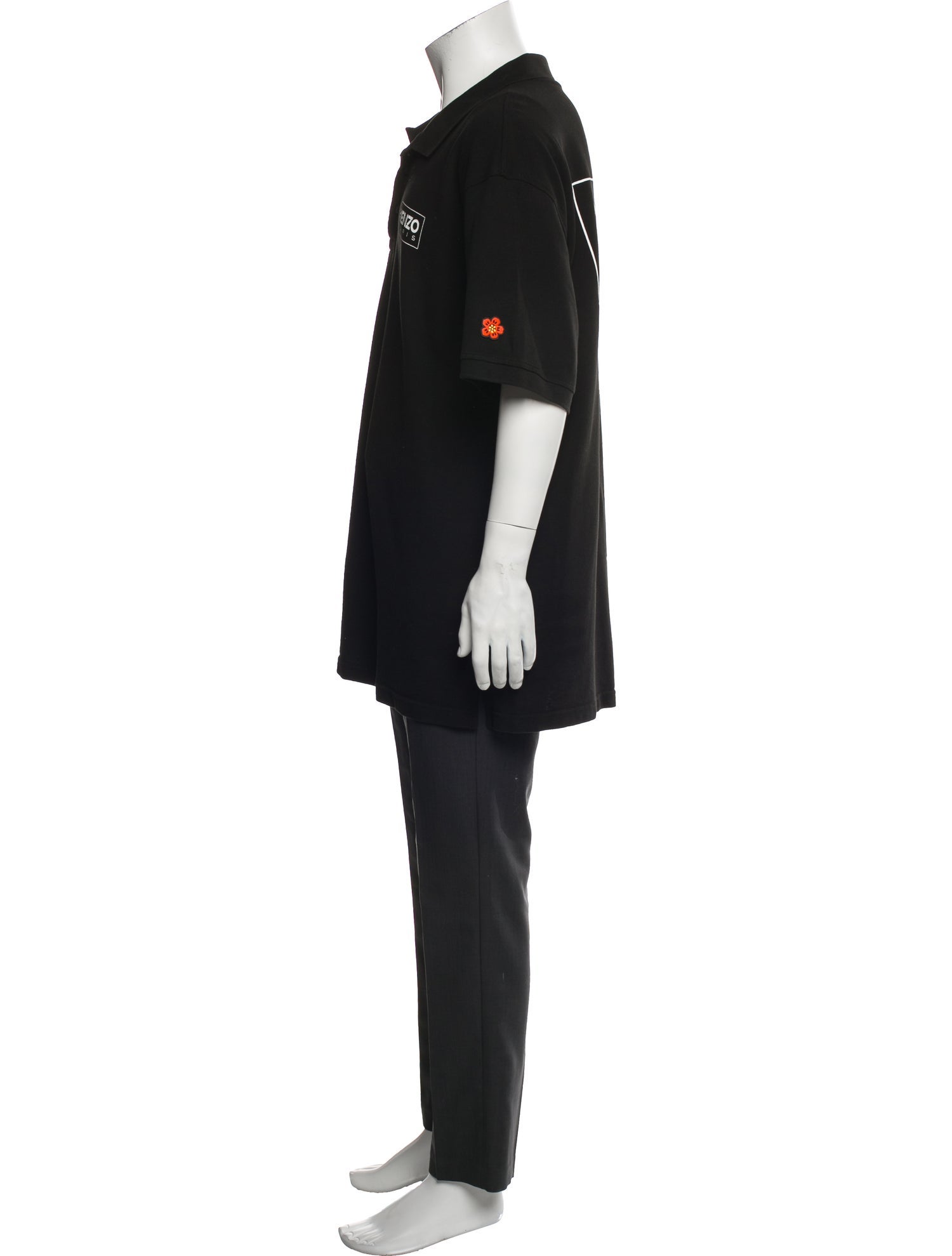 Kenzo Collar Short Sleeve Polo Shirt