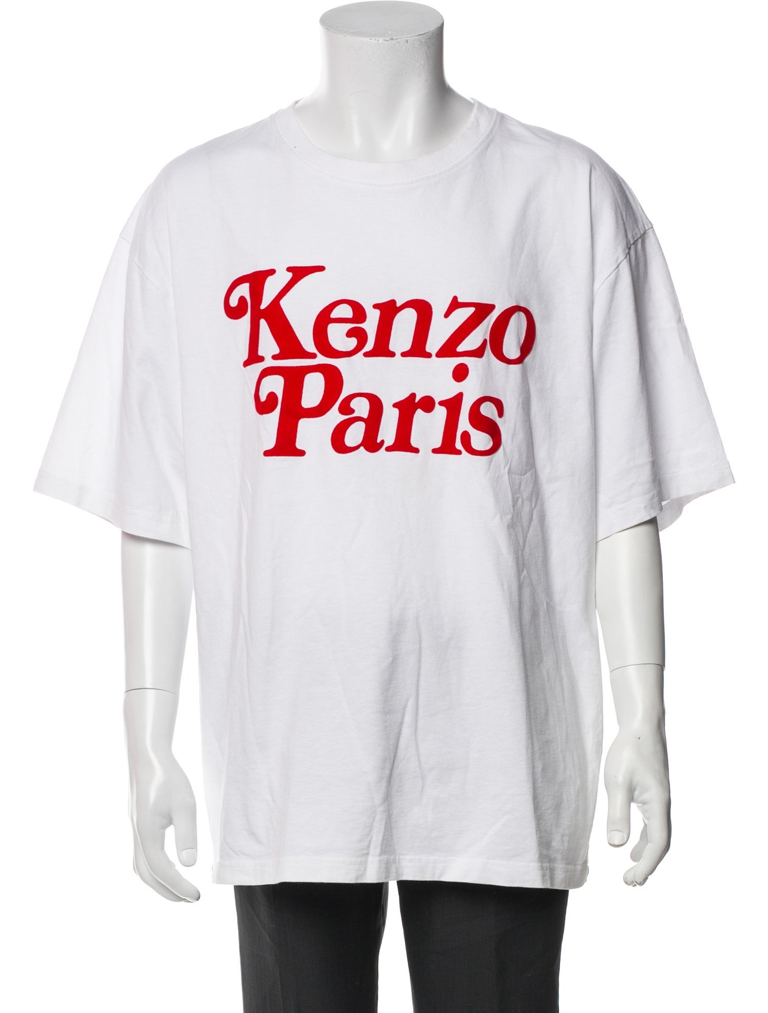 Kenzo Graphic Print Scoop Neck T-Shirt