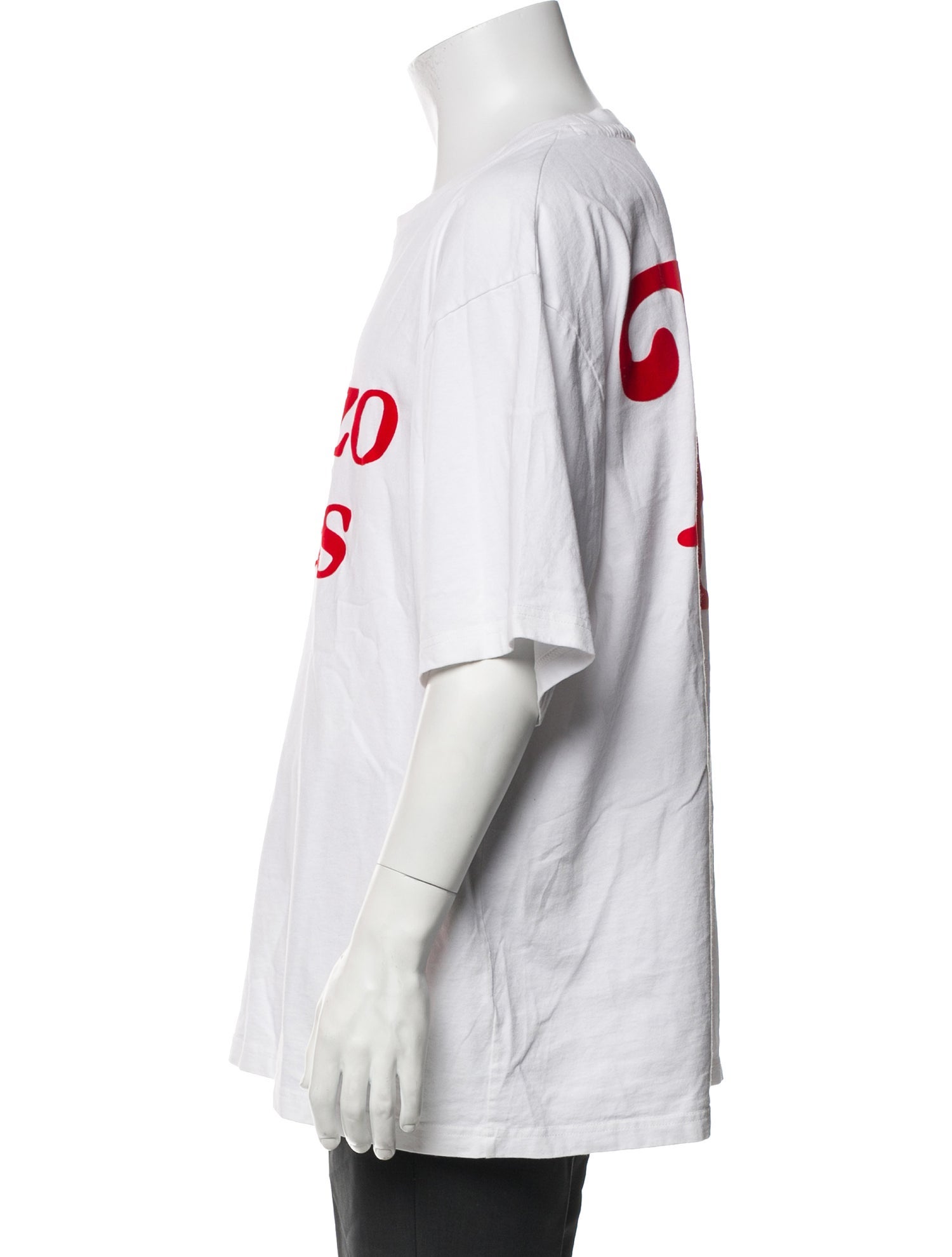 Kenzo Graphic Print Scoop Neck T-Shirt