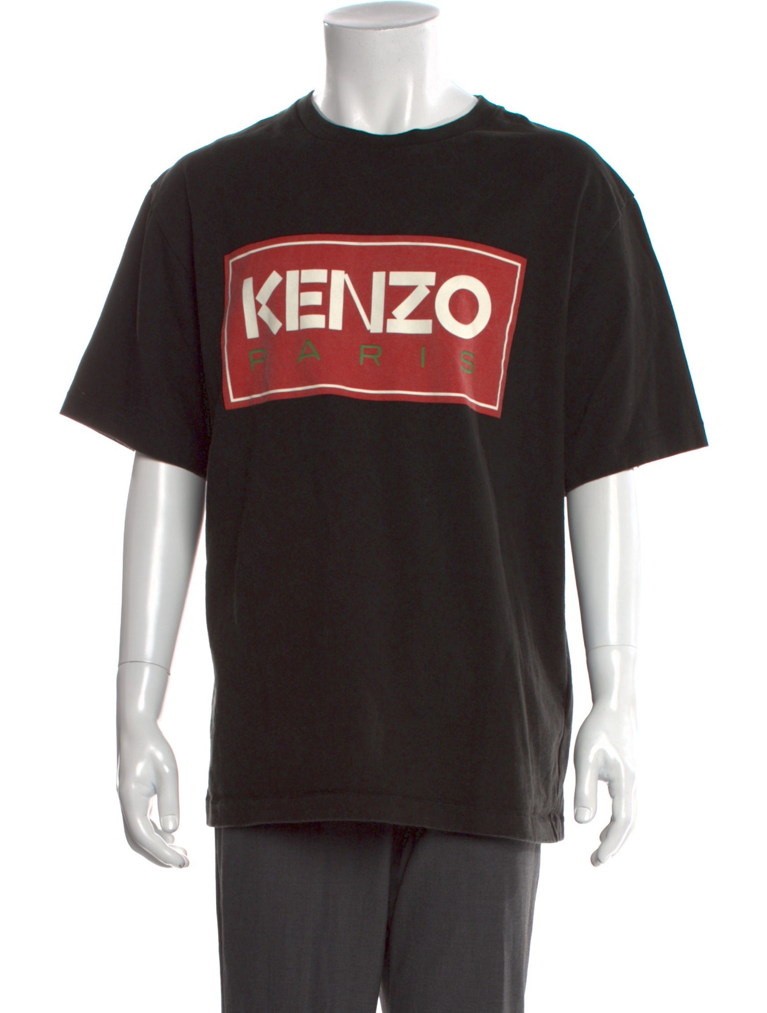 Kenzo Graphic Print Crew Neck T-Shirt