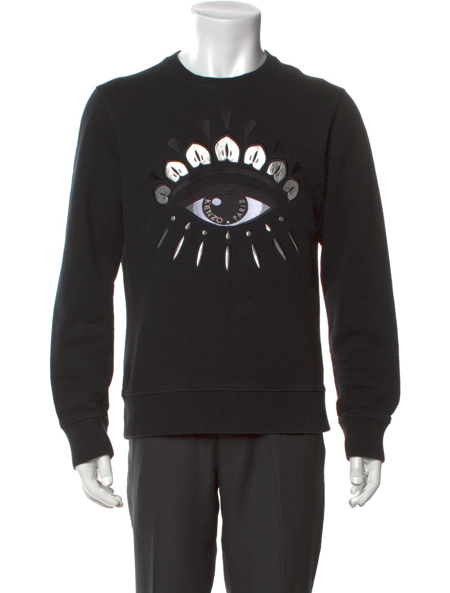 Kenzo Graphic Print Crew Neck Sweatshirt