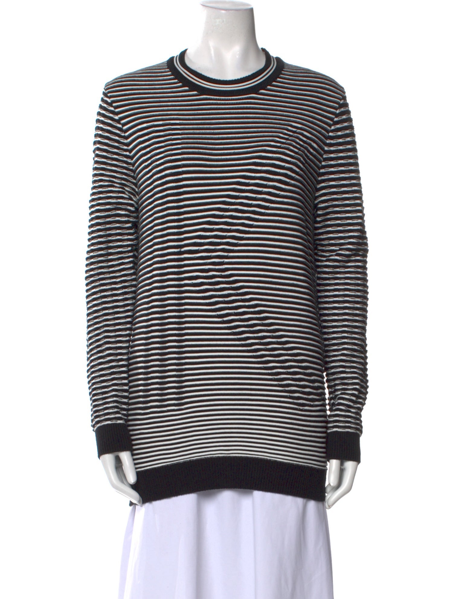 Kenzo Striped Crew Neck Sweatshirt
