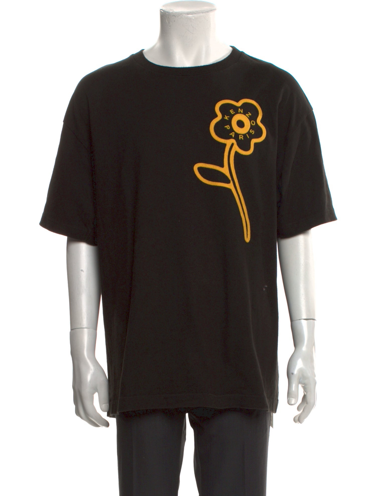 Kenzo Graphic Print Crew Neck T-Shirt