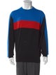 Kenzo Colorblock Pattern Crew Neck Pullover