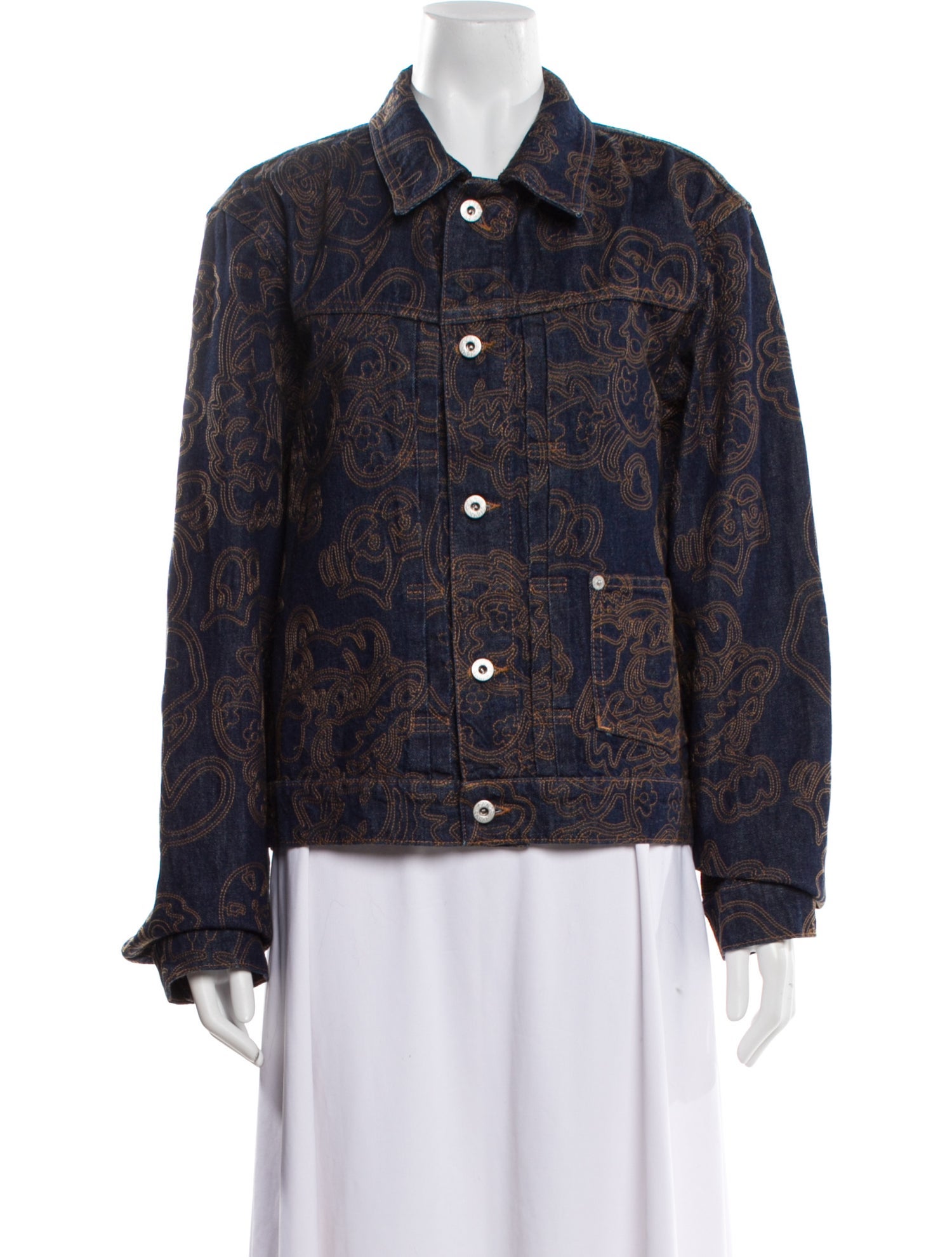 Kenzo Printed Denim Jacket