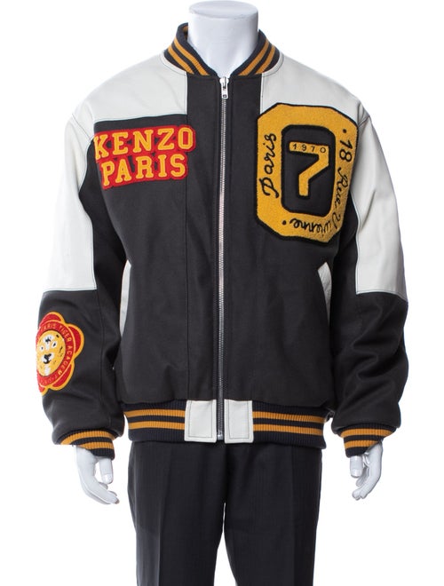 Kenzo Printed Varsity Jacket