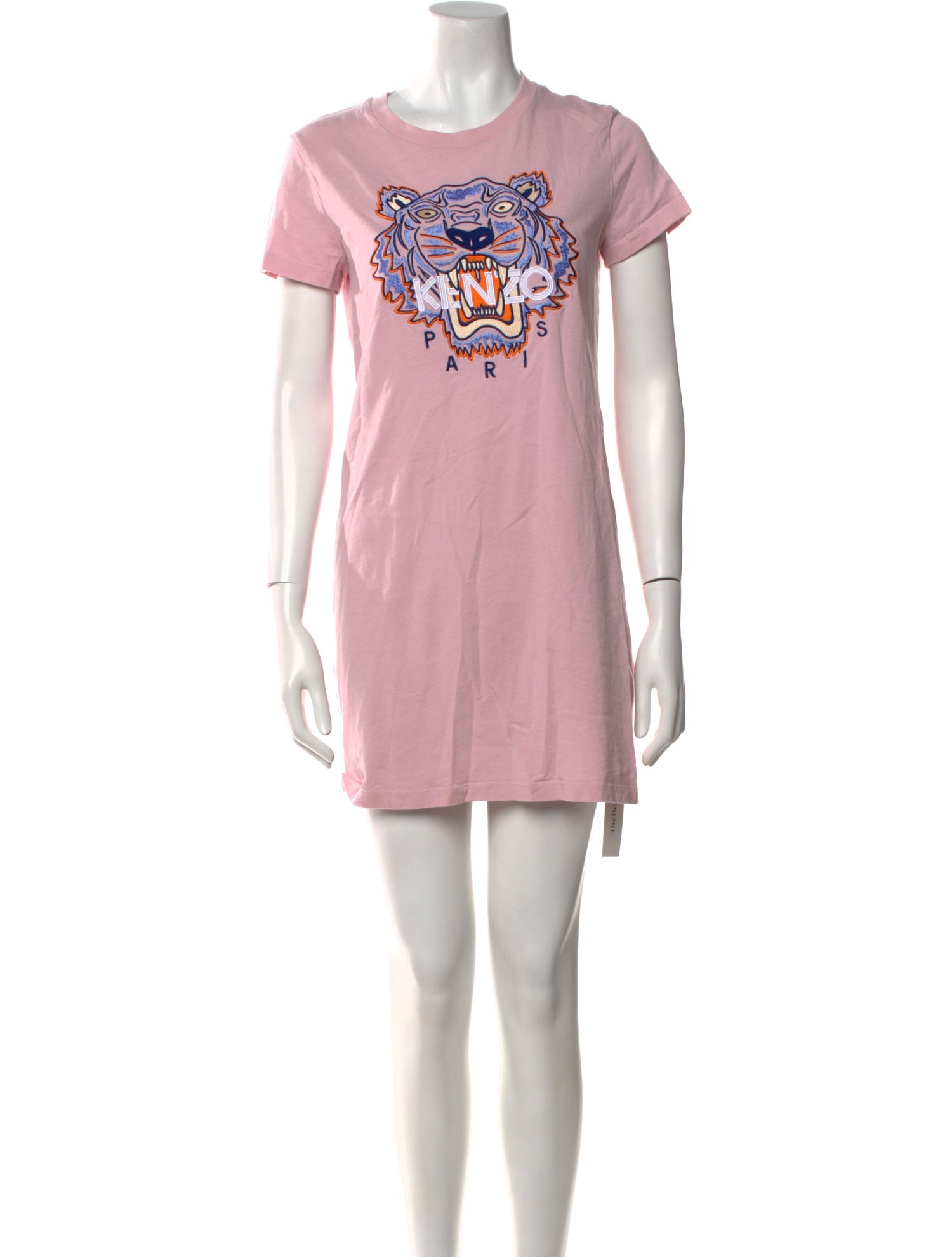 Kenzo Graphic Print Mini Dress