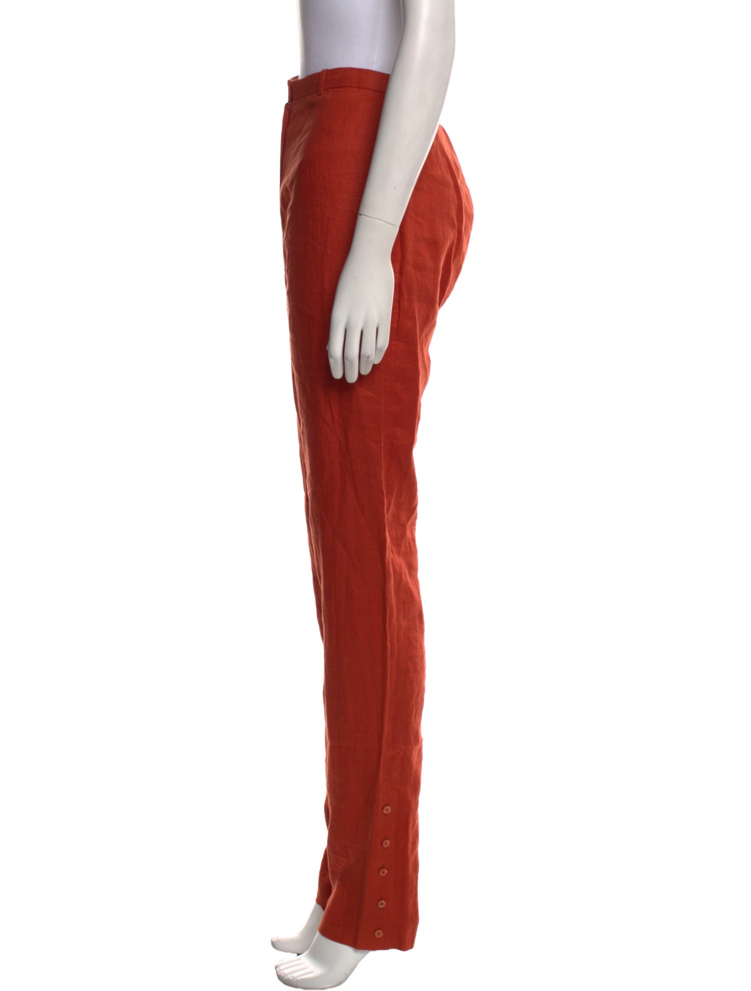 Kenzo Linen Skinny Leg Pants