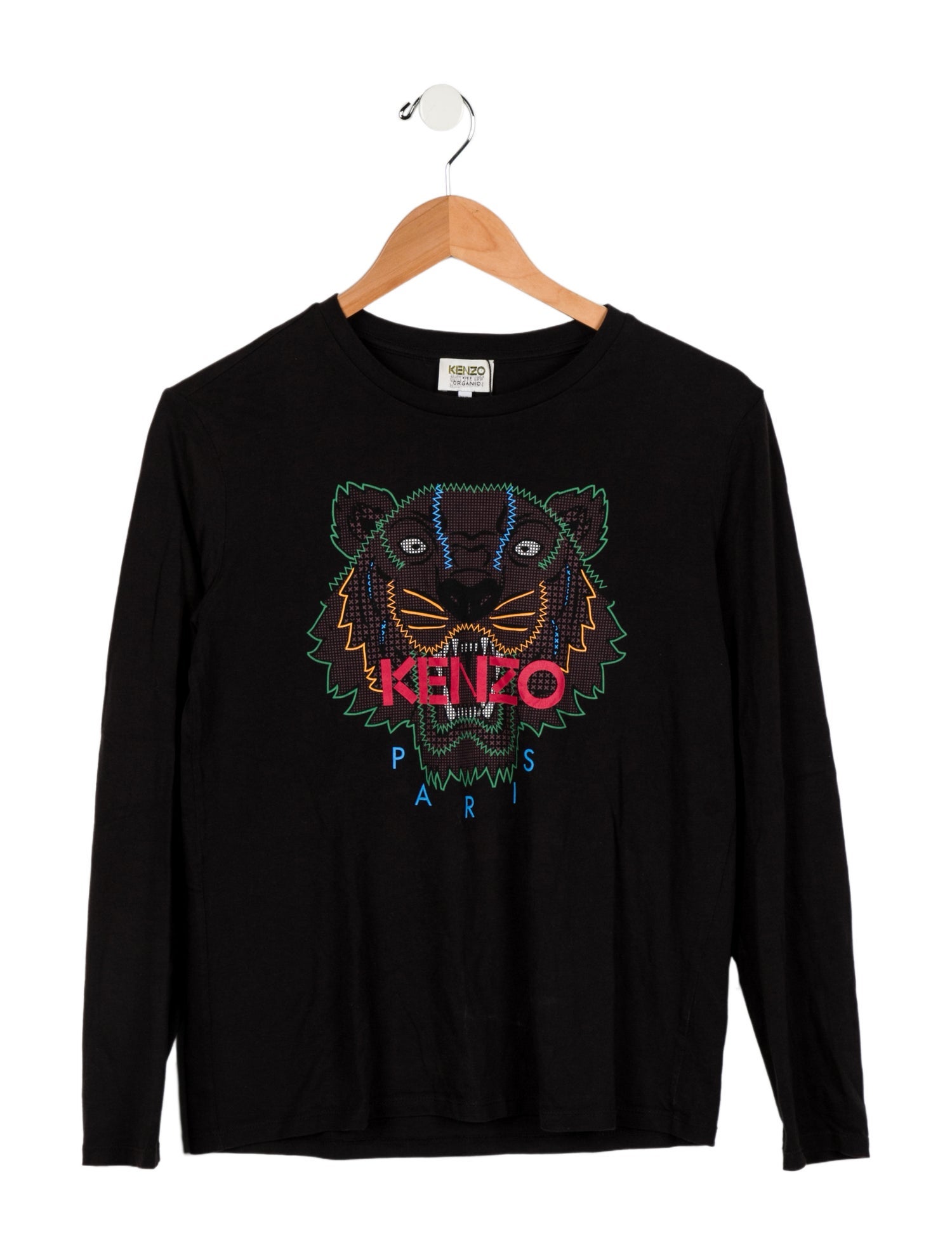 Kenzo Kids' Graphic Print Long Sleeve Shirt