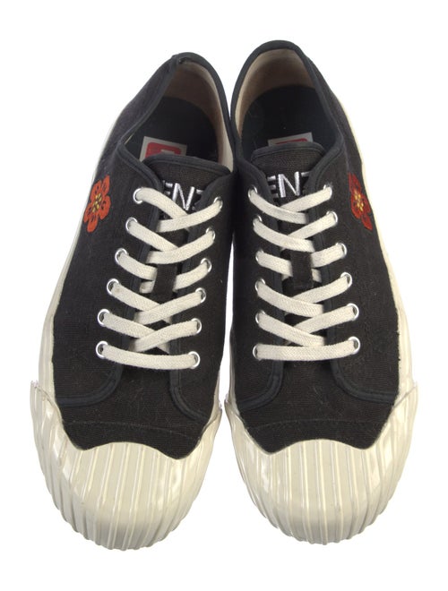 Kenzo Canvas Embroidered Accent Sneakers