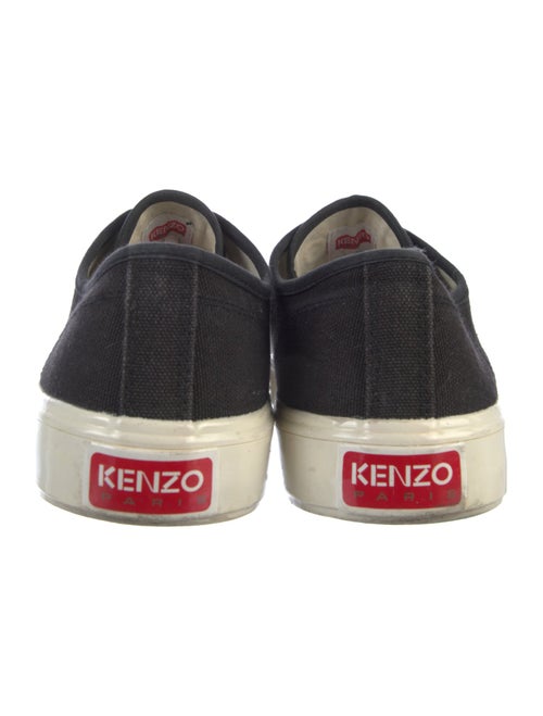 Kenzo Canvas Embroidered Accent Sneakers