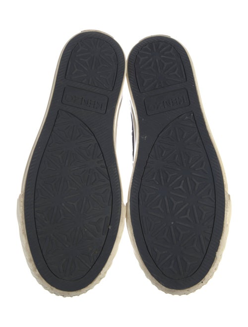 Kenzo Canvas Embroidered Accent Sneakers