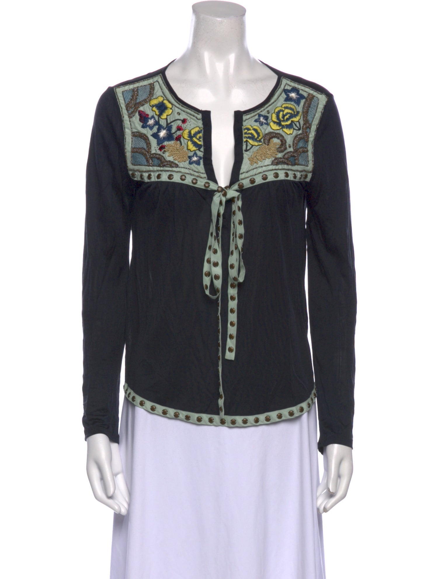 Kenzo Silk Printed Blouse