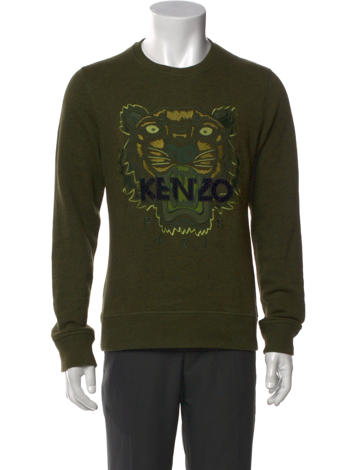 Kenzo Graphic Print Crew Neck Sweatshirt