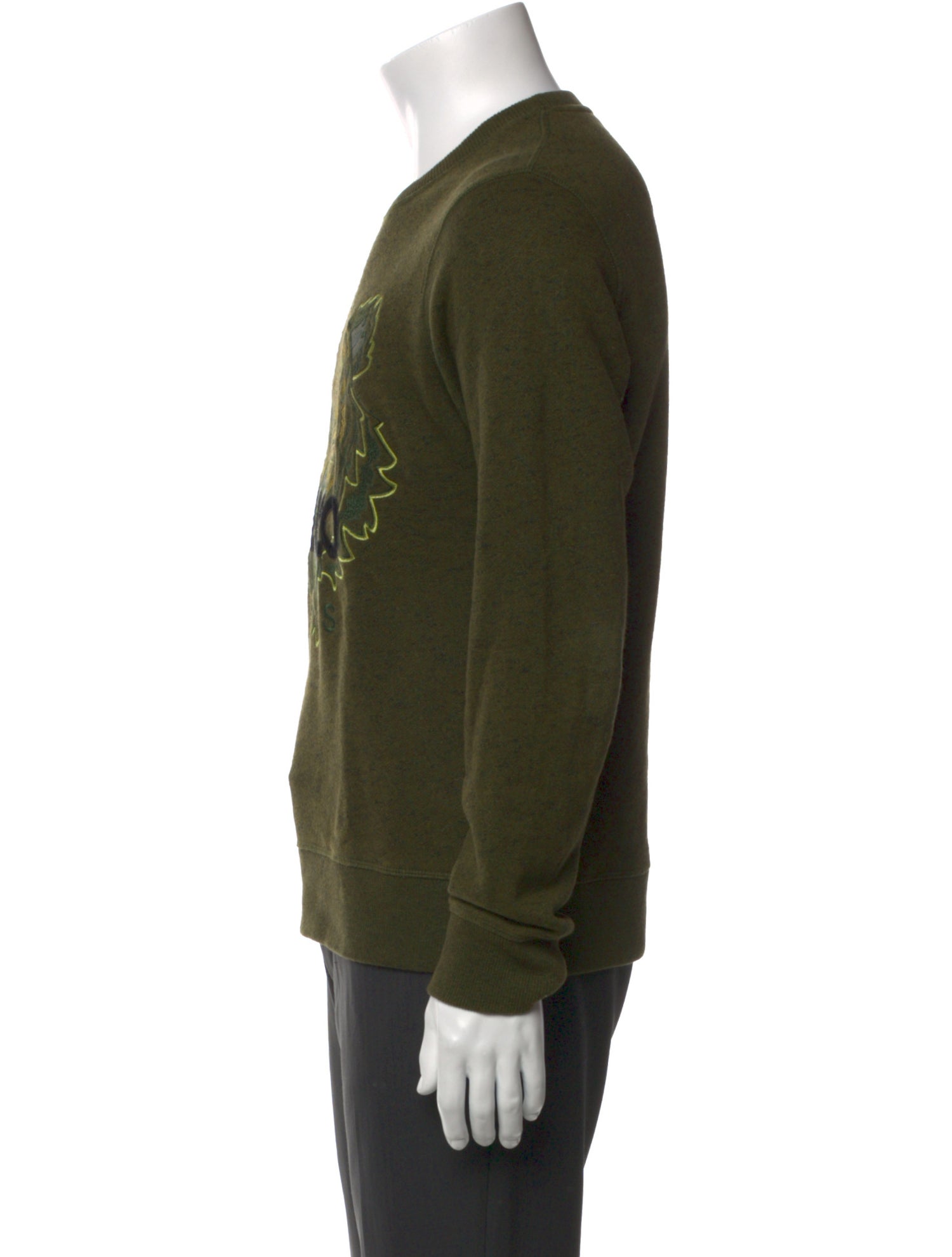 Kenzo Graphic Print Crew Neck Sweatshirt