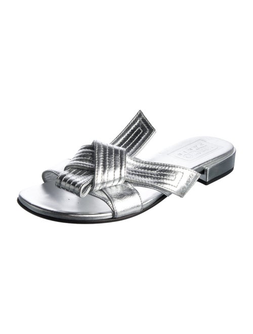 Kenzo Leather Slides