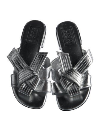Kenzo Leather Slides