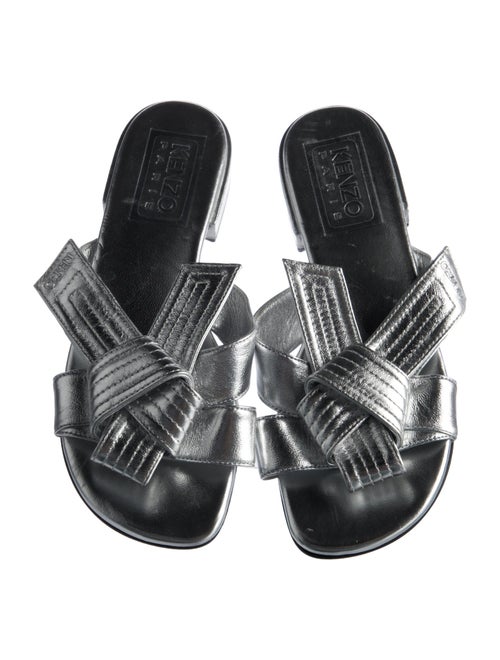 Kenzo Leather Slides