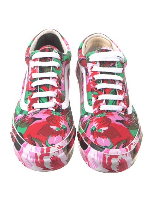 Kenzo Canvas Printed Sneakers