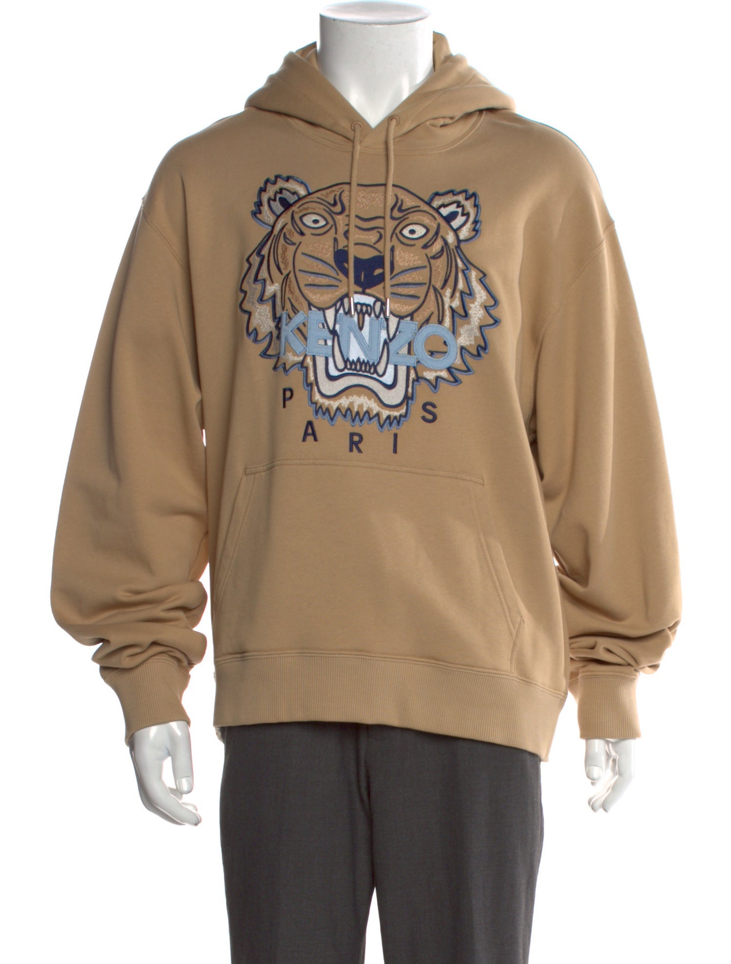 Kenzo Graphic Print Crew Neck Hoodie