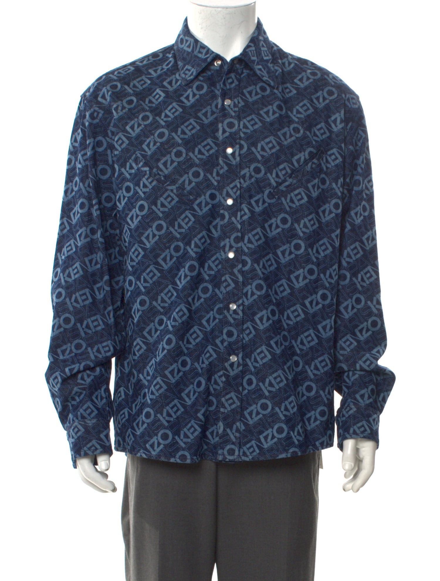 Kenzo Printed Long Sleeve Shirt