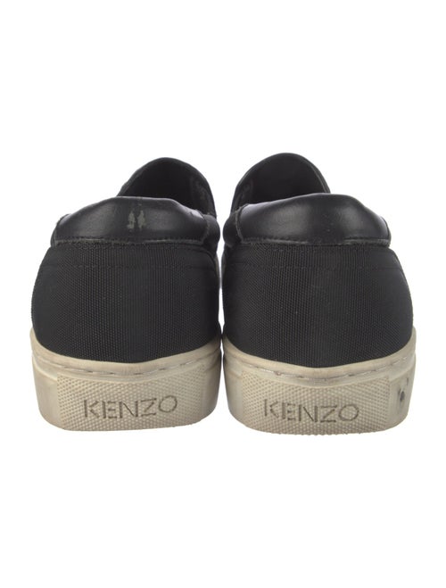 Kenzo Canvas Embroidered Accent Sneakers