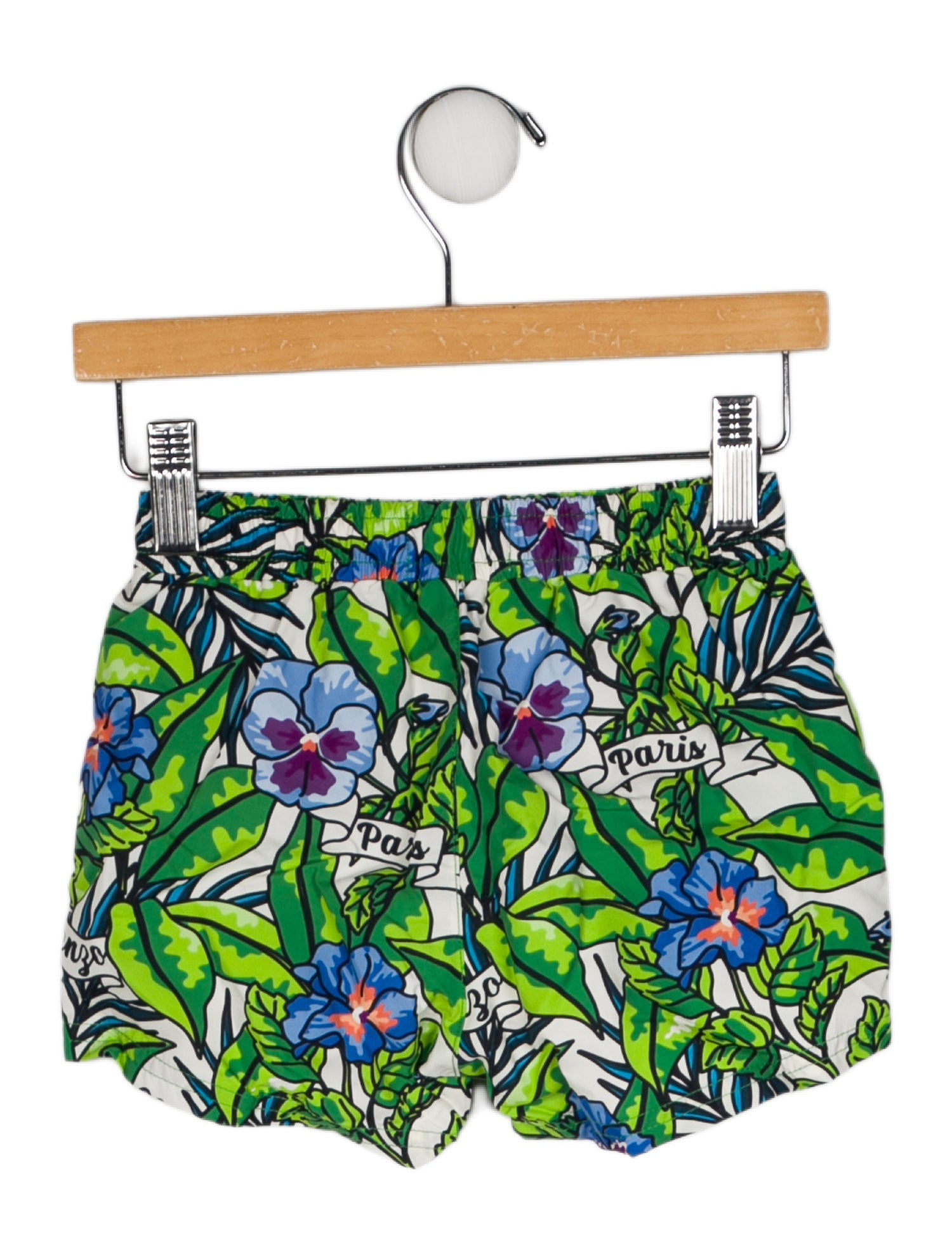 Kenzo Toddler Boys' Pattern Printed Swim Trunks w/Tags