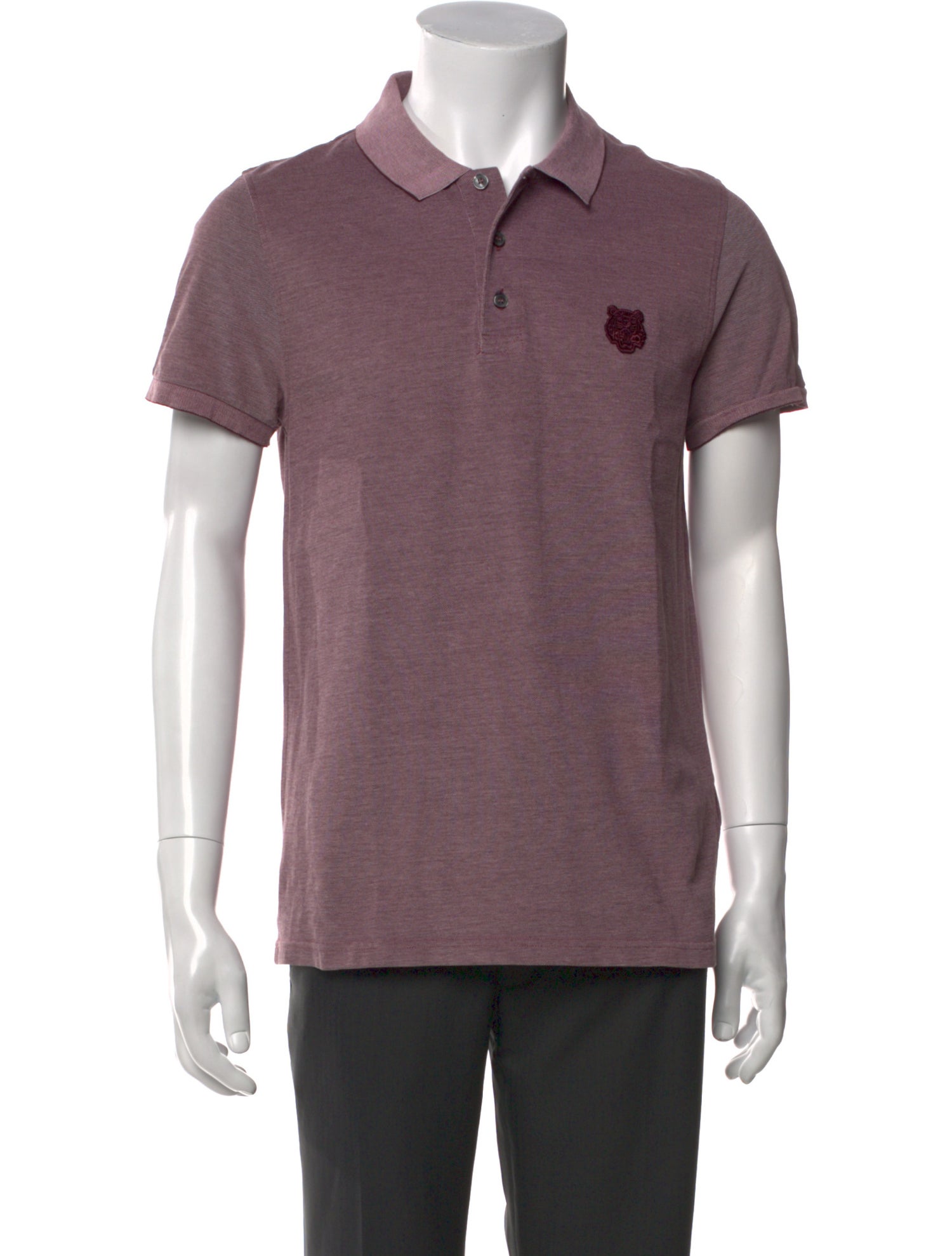 Kenzo Collar Short Sleeve Polo Shirt