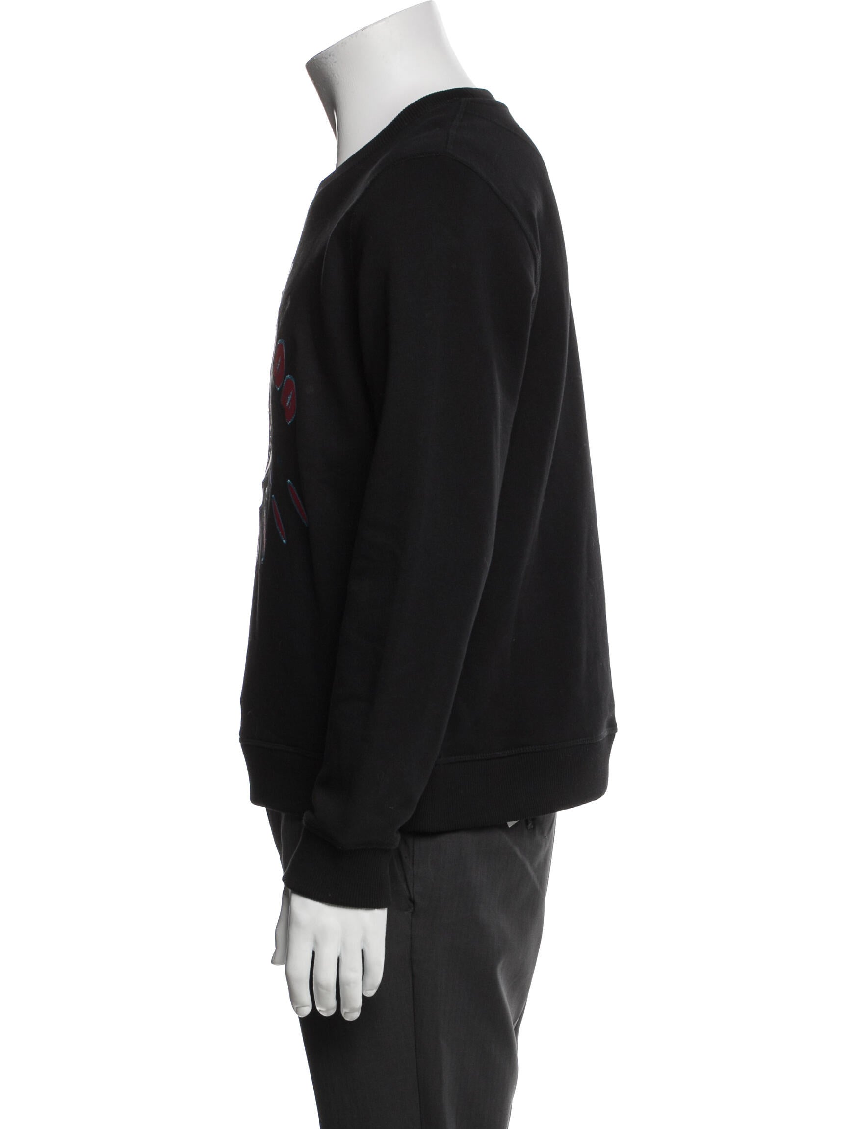 Kenzo Graphic Print Crew Neck Pullover